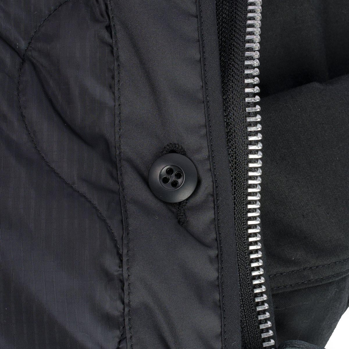 IHM-41-BLK Quilt Lining M65 Field Jacket - Black - Image 13