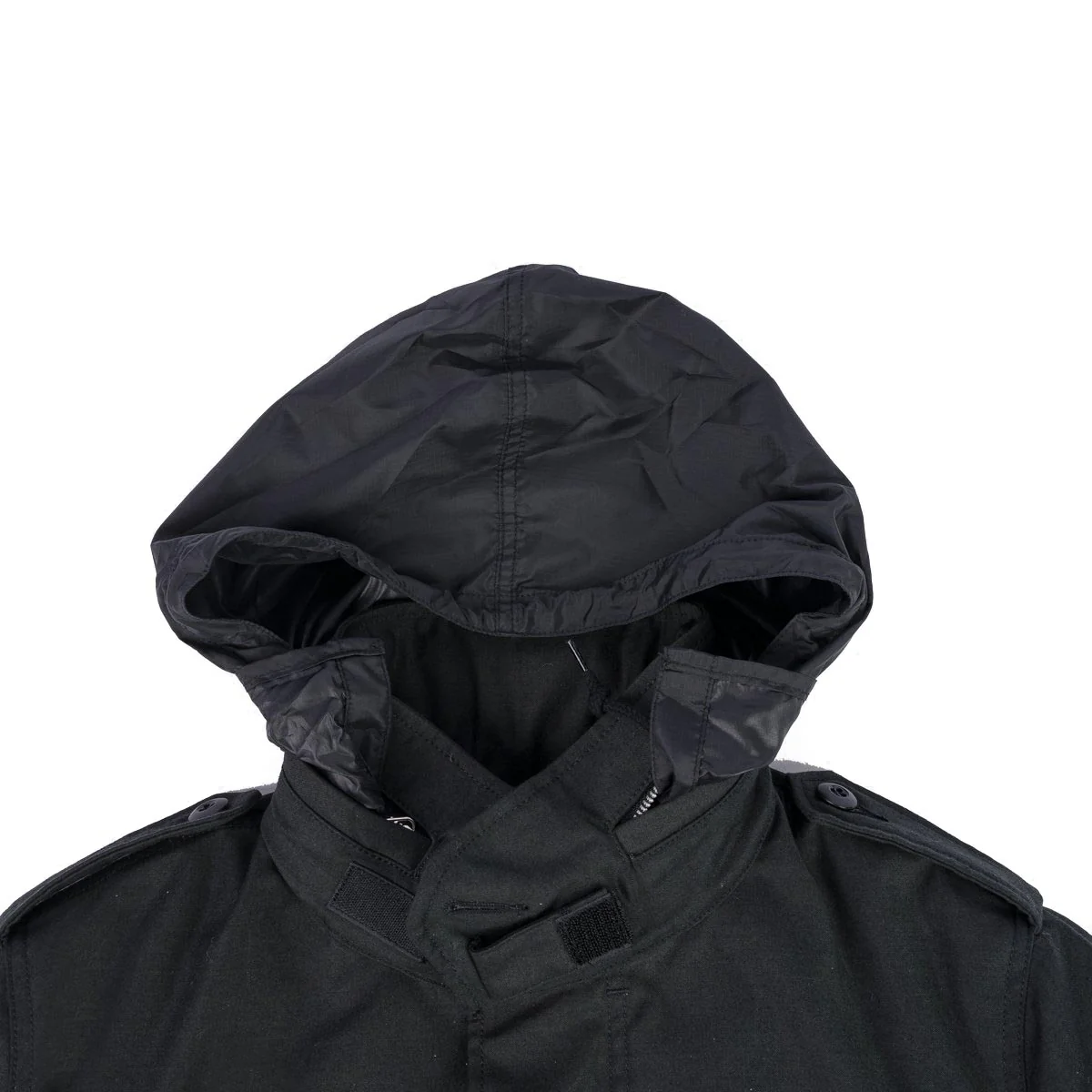 IHM-41-BLK Quilt Lining M65 Field Jacket - Black - Image 5