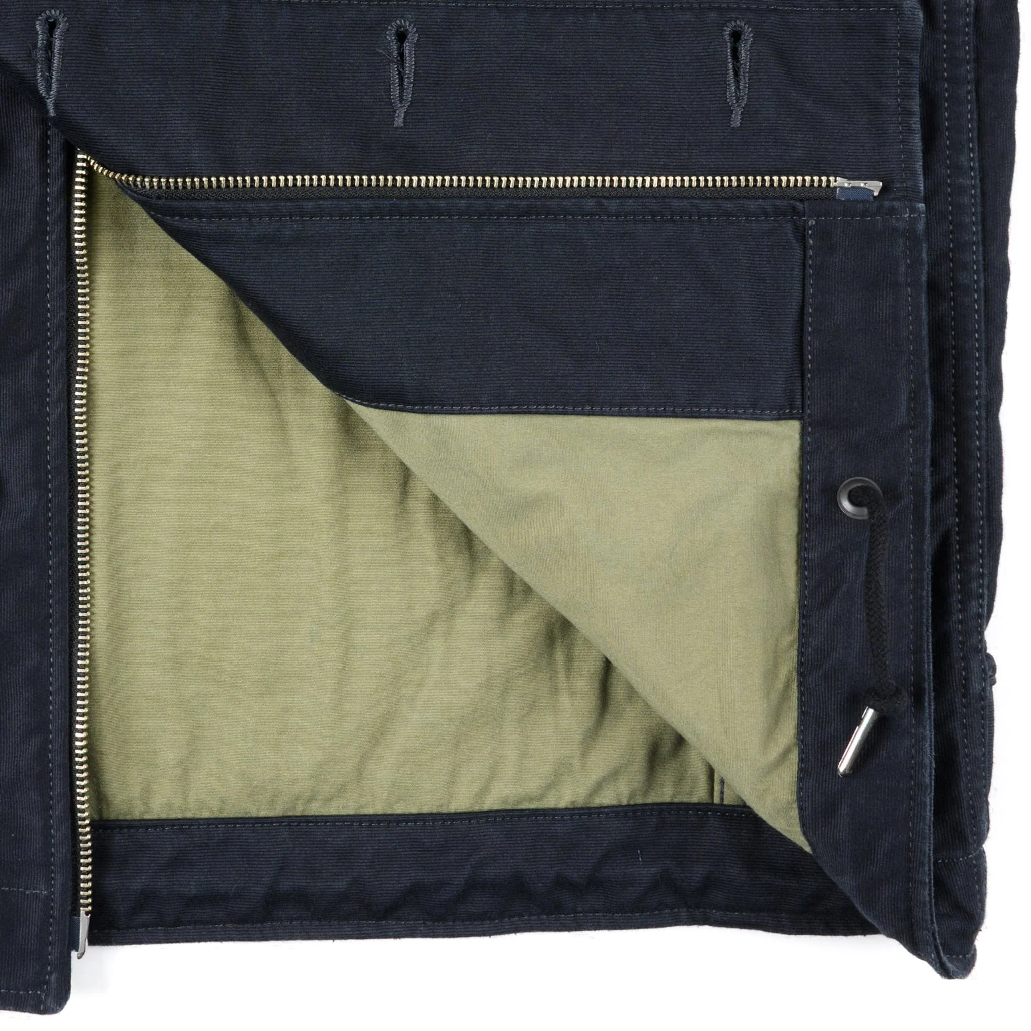 IHM-48-BLK 12oz Whipcord Lightweight N1 Deck Jacket - Black - Image 7