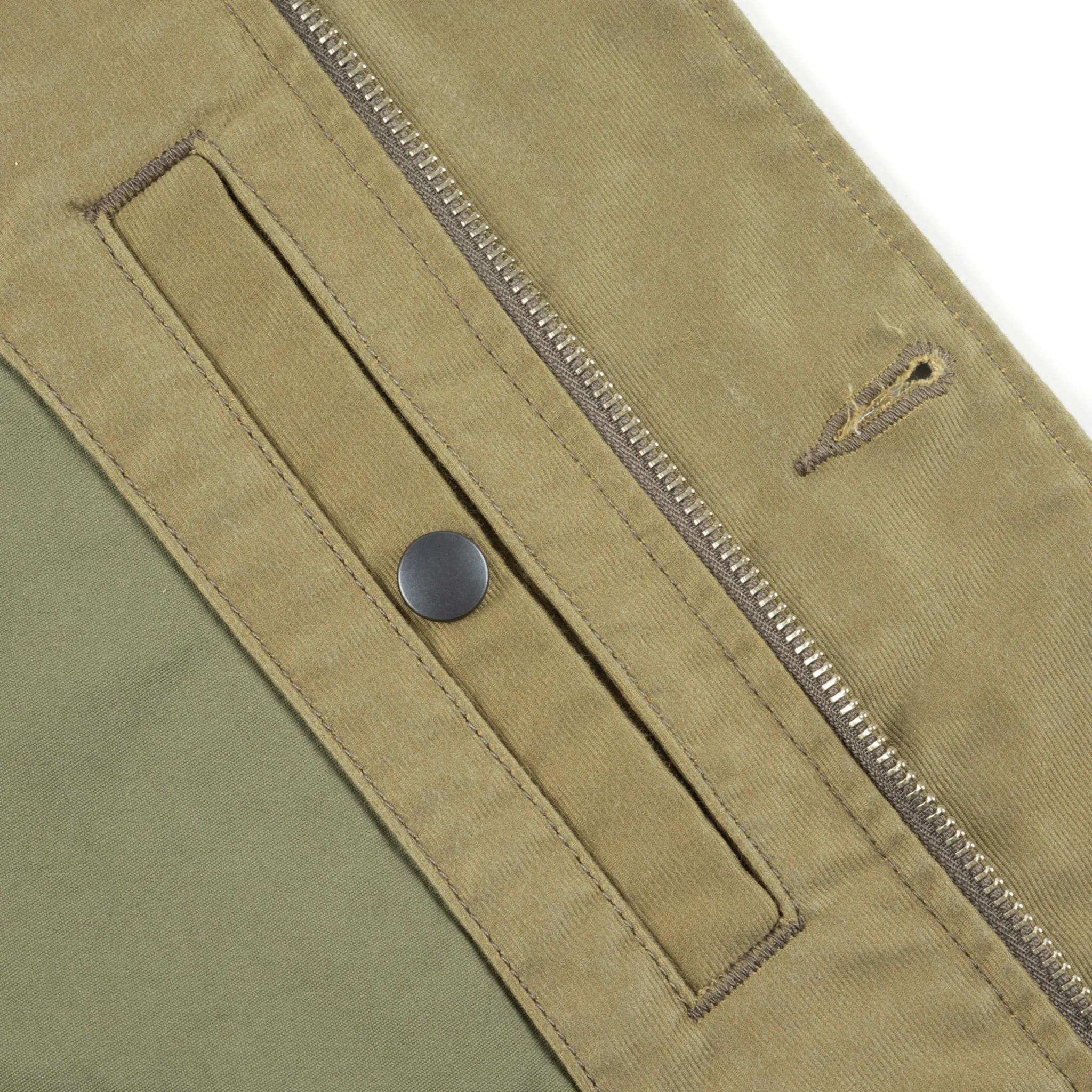 IHM-48-KHA 12oz Whipcord Lightweight N1 Deck Jacket - Khaki - Image 14