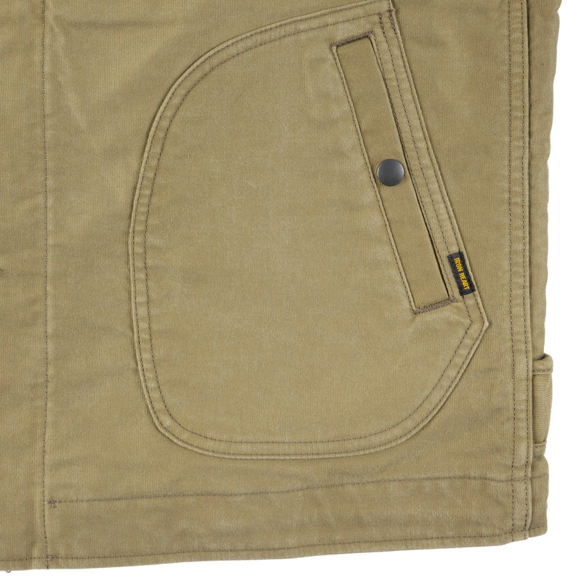 IHM-48-KHA 12oz Whipcord Lightweight N1 Deck Jacket - Khaki - Image 5