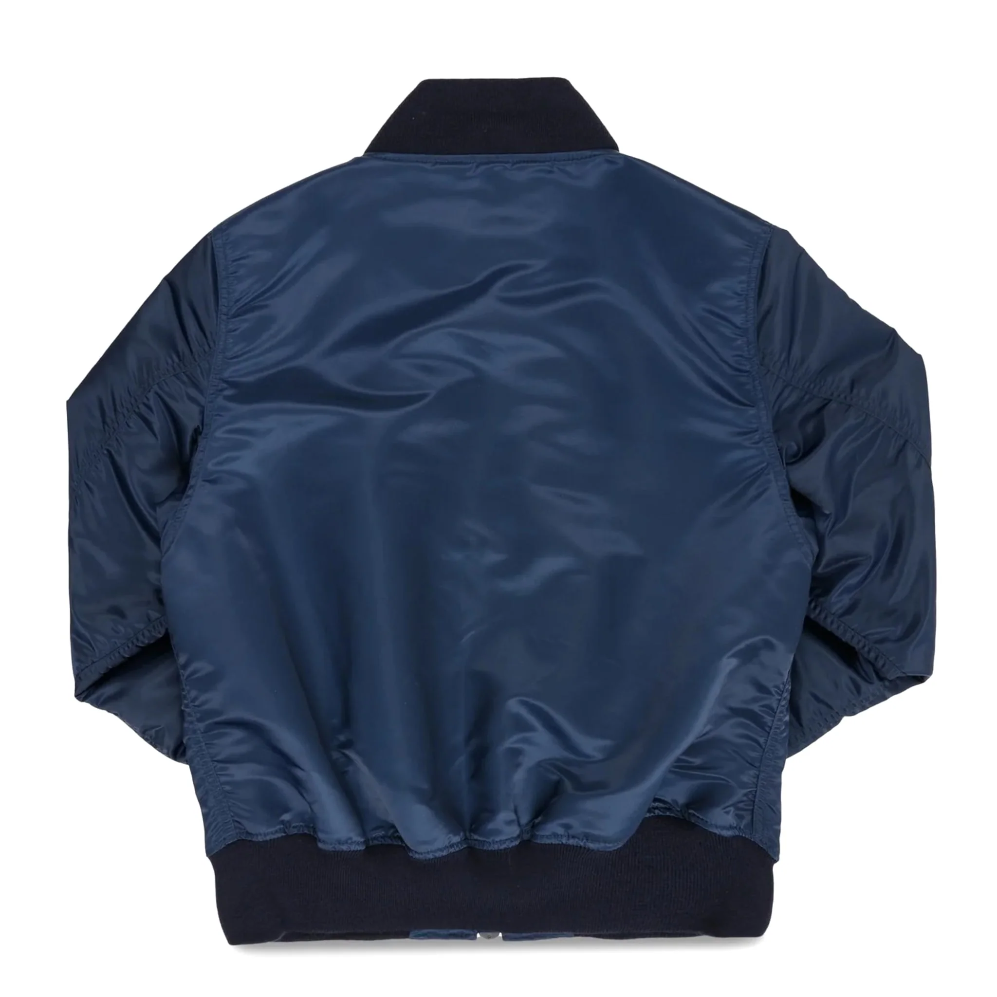 IHM-50-NAV 4.8oz Nylon Type L-2B Jacket - Navy - Image 2