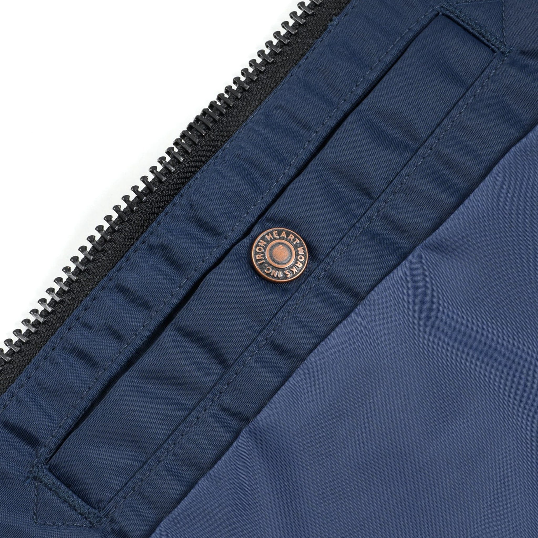 IHM-50-NAV 4.8oz Nylon Type L-2B Jacket - Navy - Image 8
