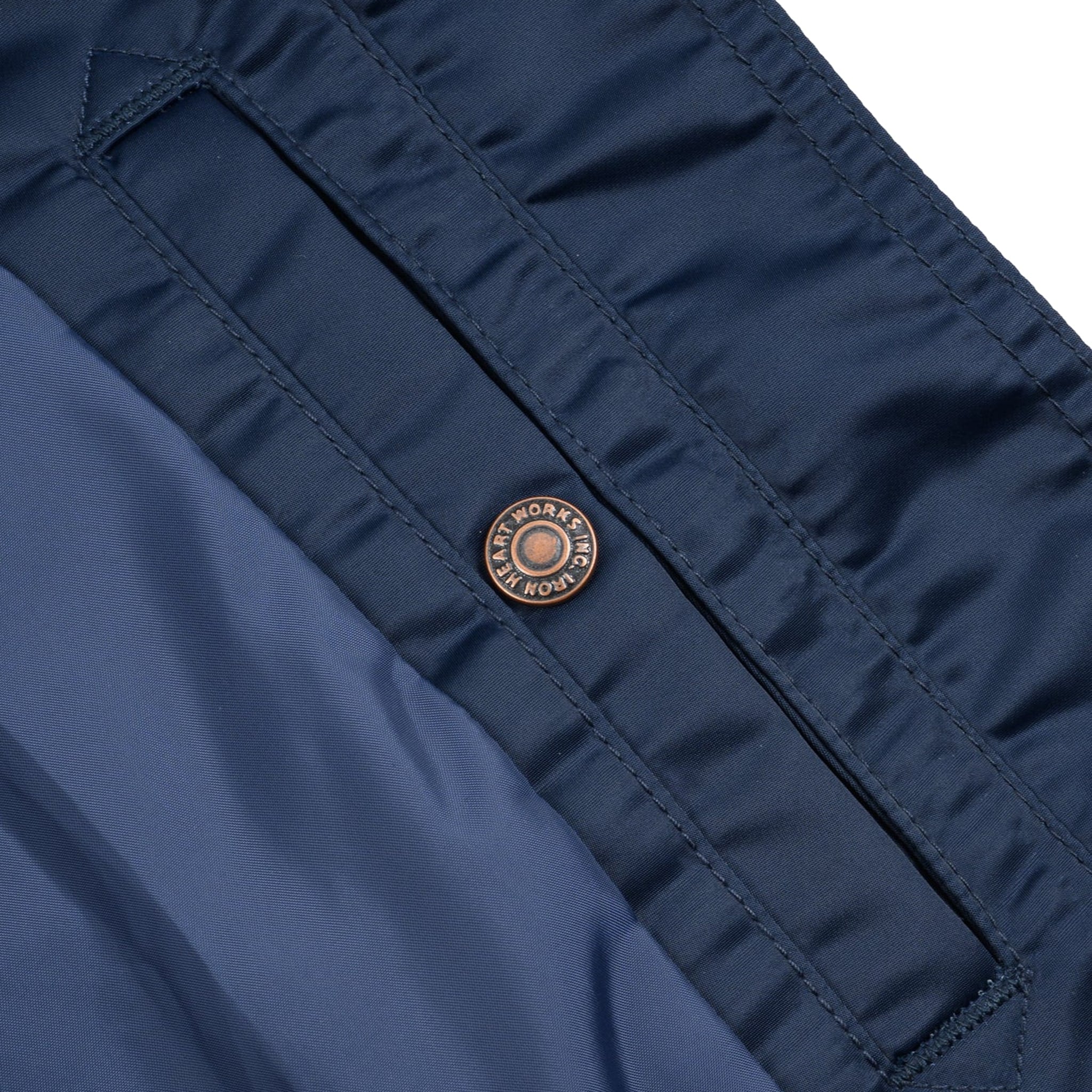 IHM-50-NAV 4.8oz Nylon Type L-2B Jacket - Navy - Image 9