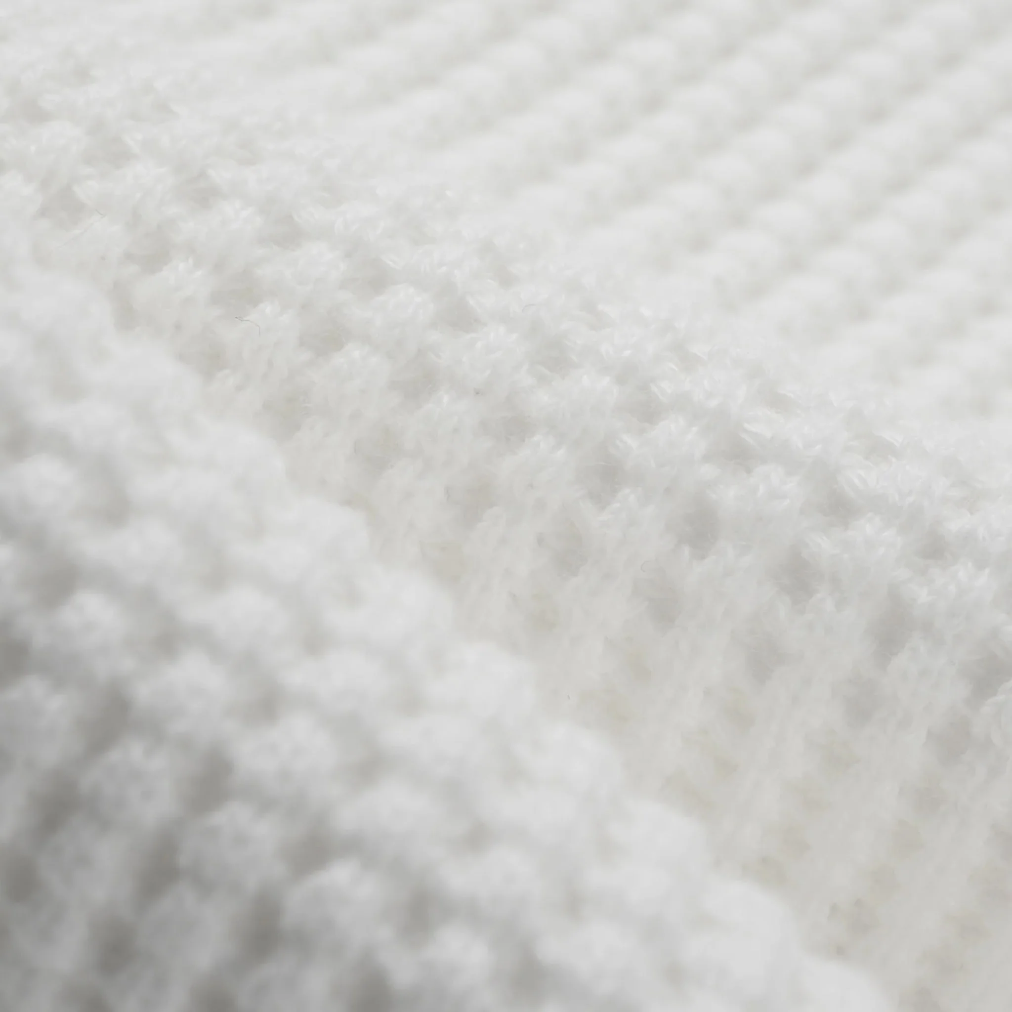 IHTL-1301-WHT Waffle Knit Long Sleeved Crew Neck Thermal Top - White - Image 8