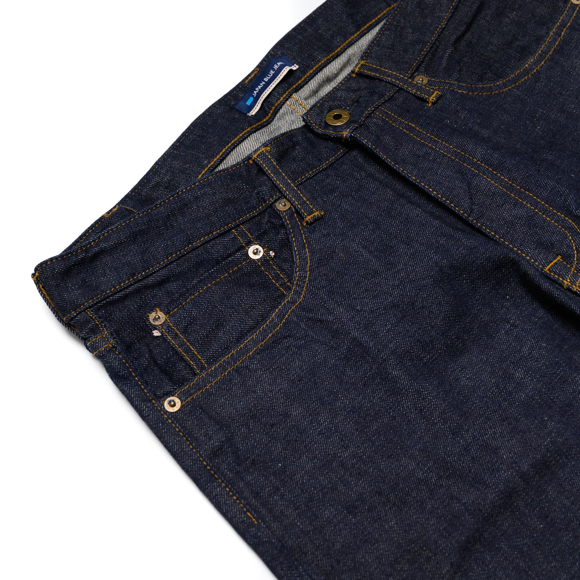 J204 12.5oz Africa Cotton Tapered Selvedge Jeans - Image 5