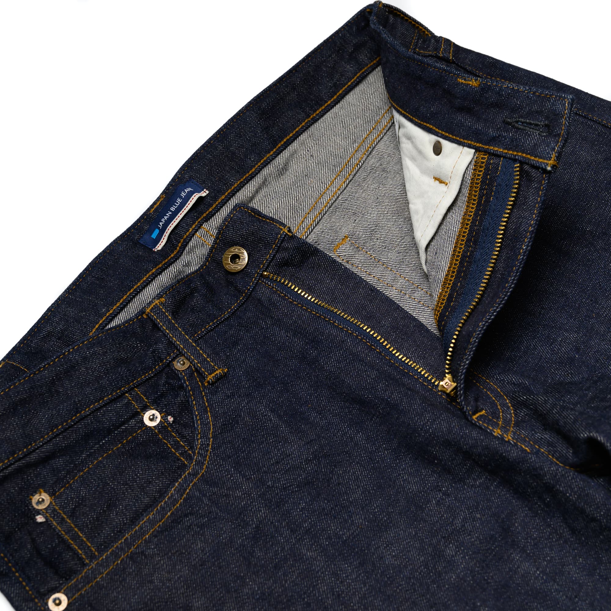 J204 12.5oz Africa Cotton Tapered Selvedge Jeans - Image 6