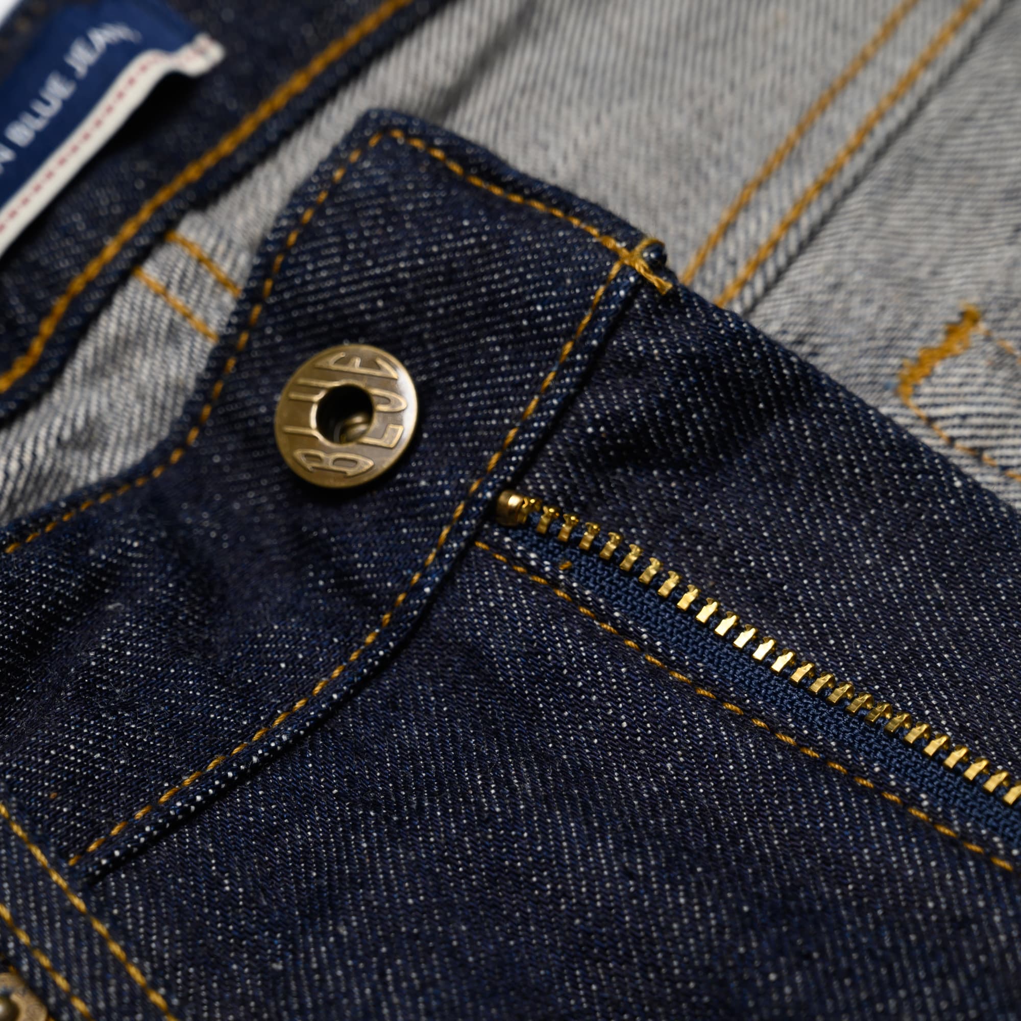 J204 12.5oz Africa Cotton Tapered Selvedge Jeans - Image 7