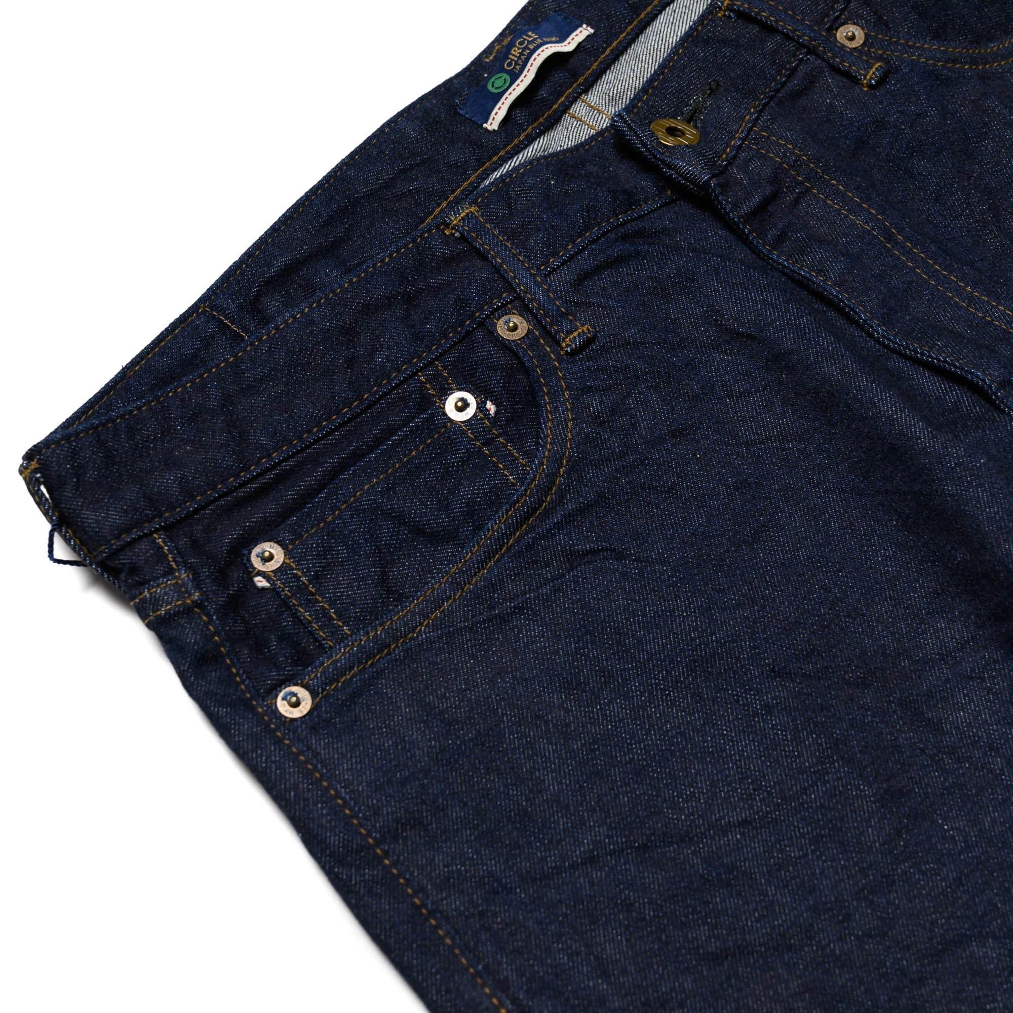 J205 12.5oz Stretch Tapered Selvedge Jeans - Image 5