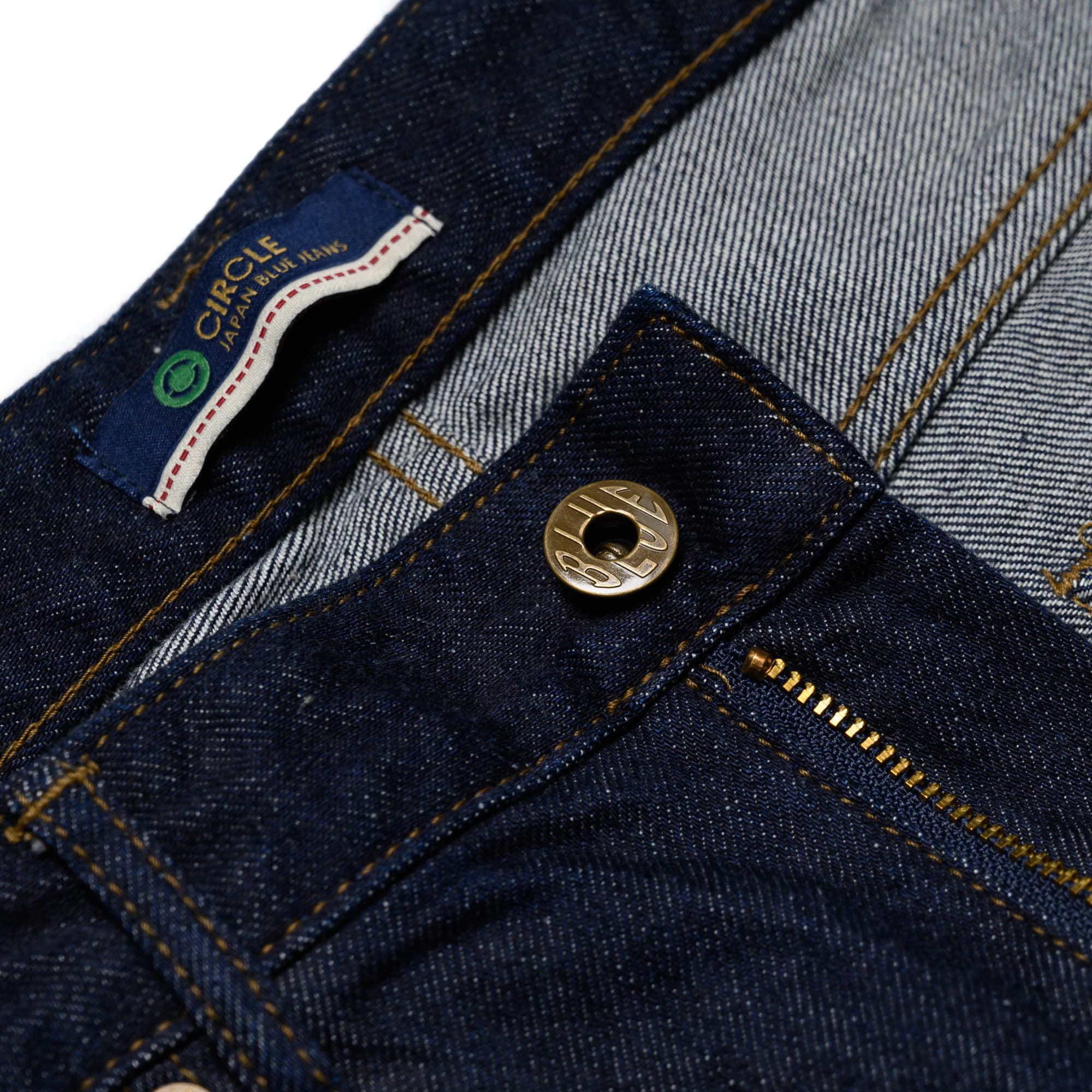 J205 12.5oz Stretch Tapered Selvedge Jeans - Image 7