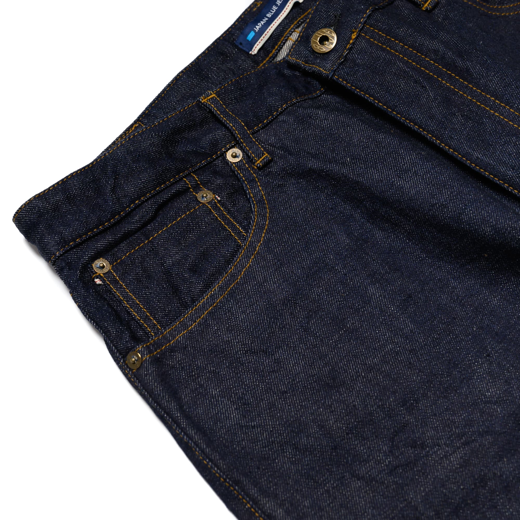 J304 12.5oz Africa Cotton Straight Selvedge Jeans - Image 5