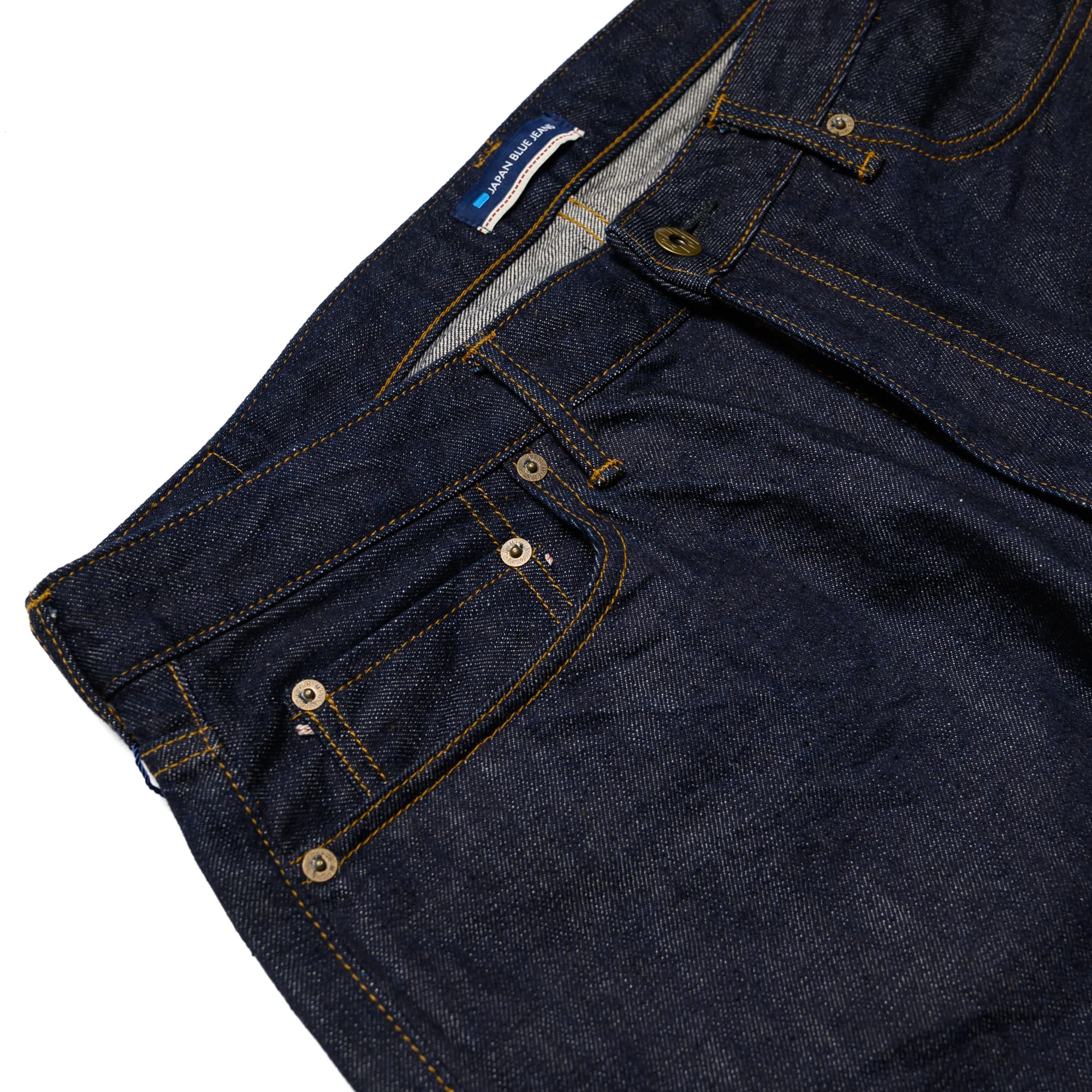 J404 12.5oz Africa Cotton Classic Straight Selvedge Jeans - Image 5