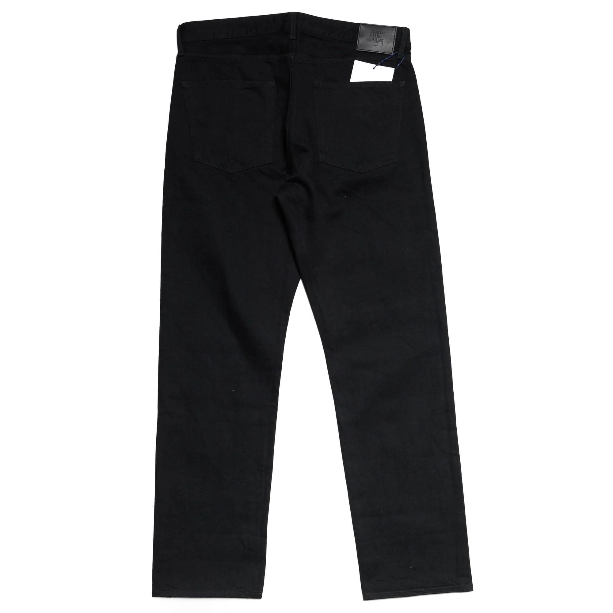 J414 14oz Black Classic Straight Selvedge Jeans - Image 3