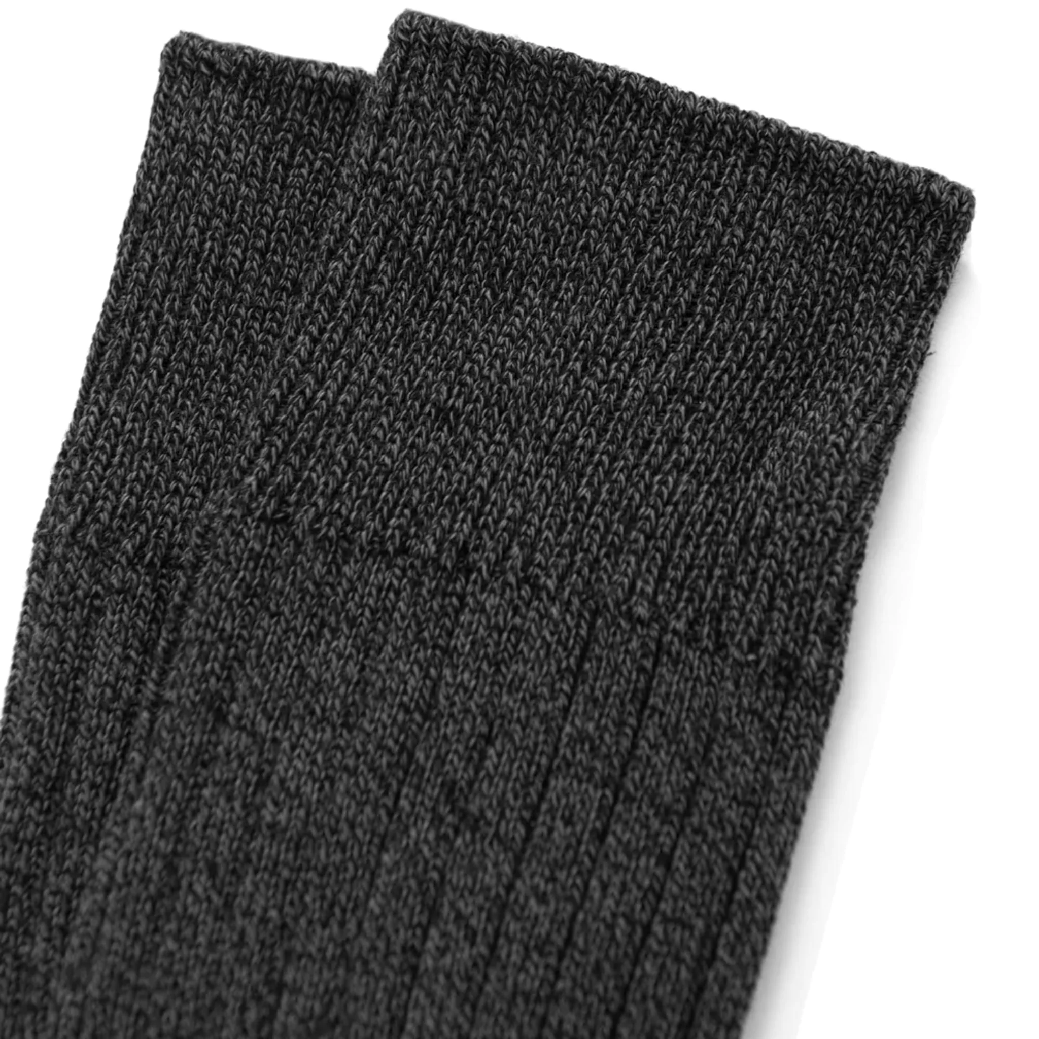 LW002 LWC Socks - Black Melange - Image 3