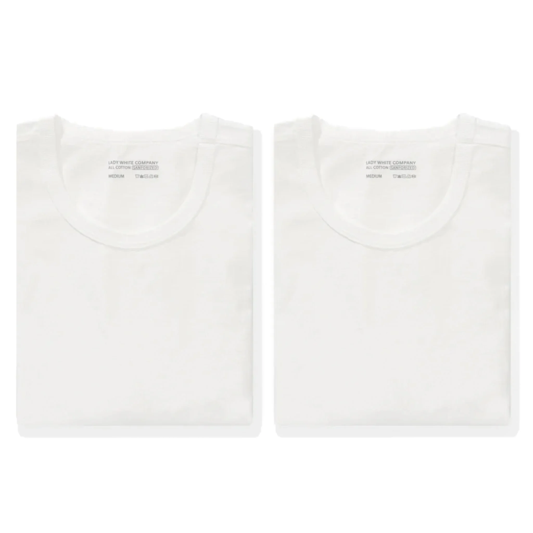 LW101T Our T-Shirt 2 Pack - White - Image 2