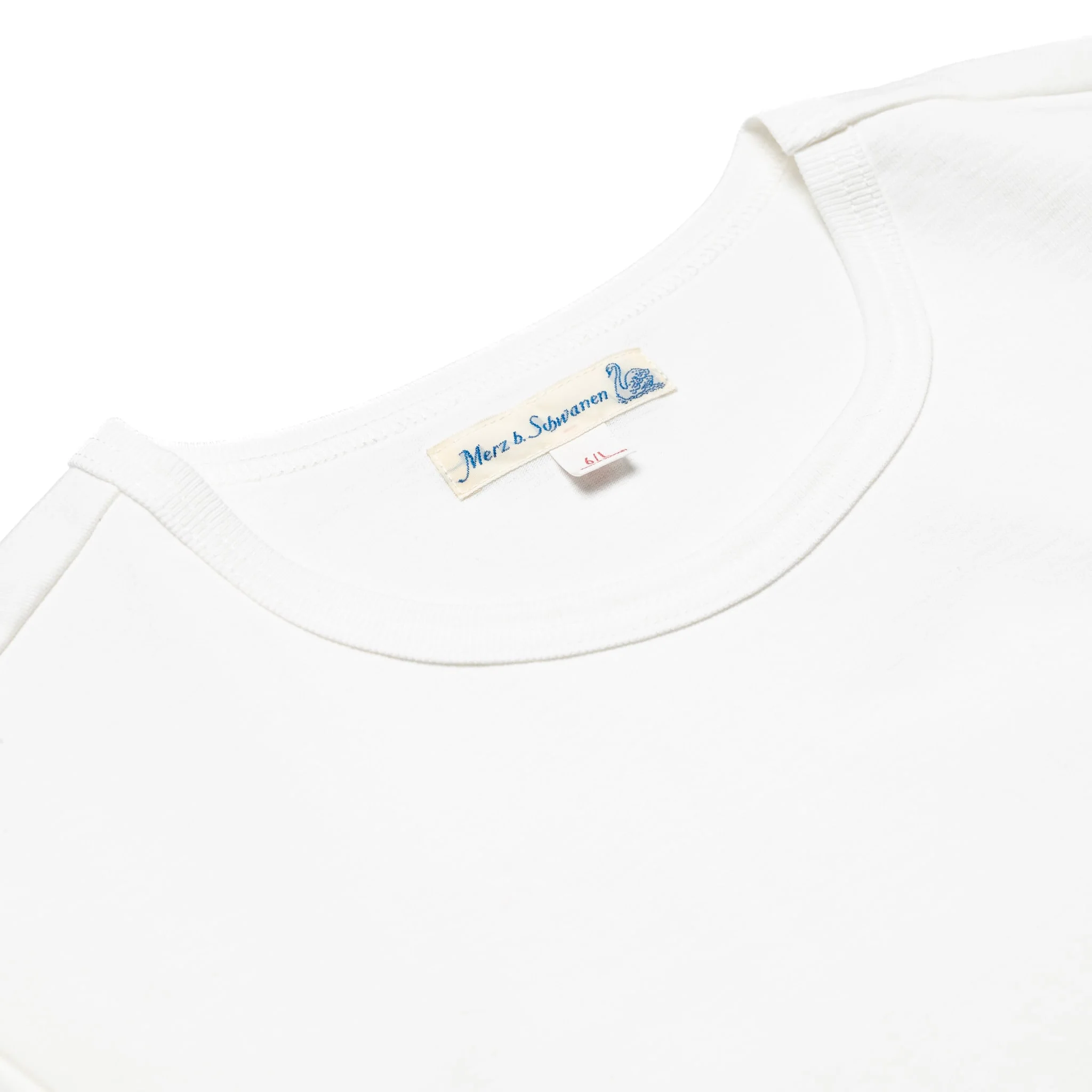 215.01 Loopwheeled Classic Fit T-shirt - White - Image 4