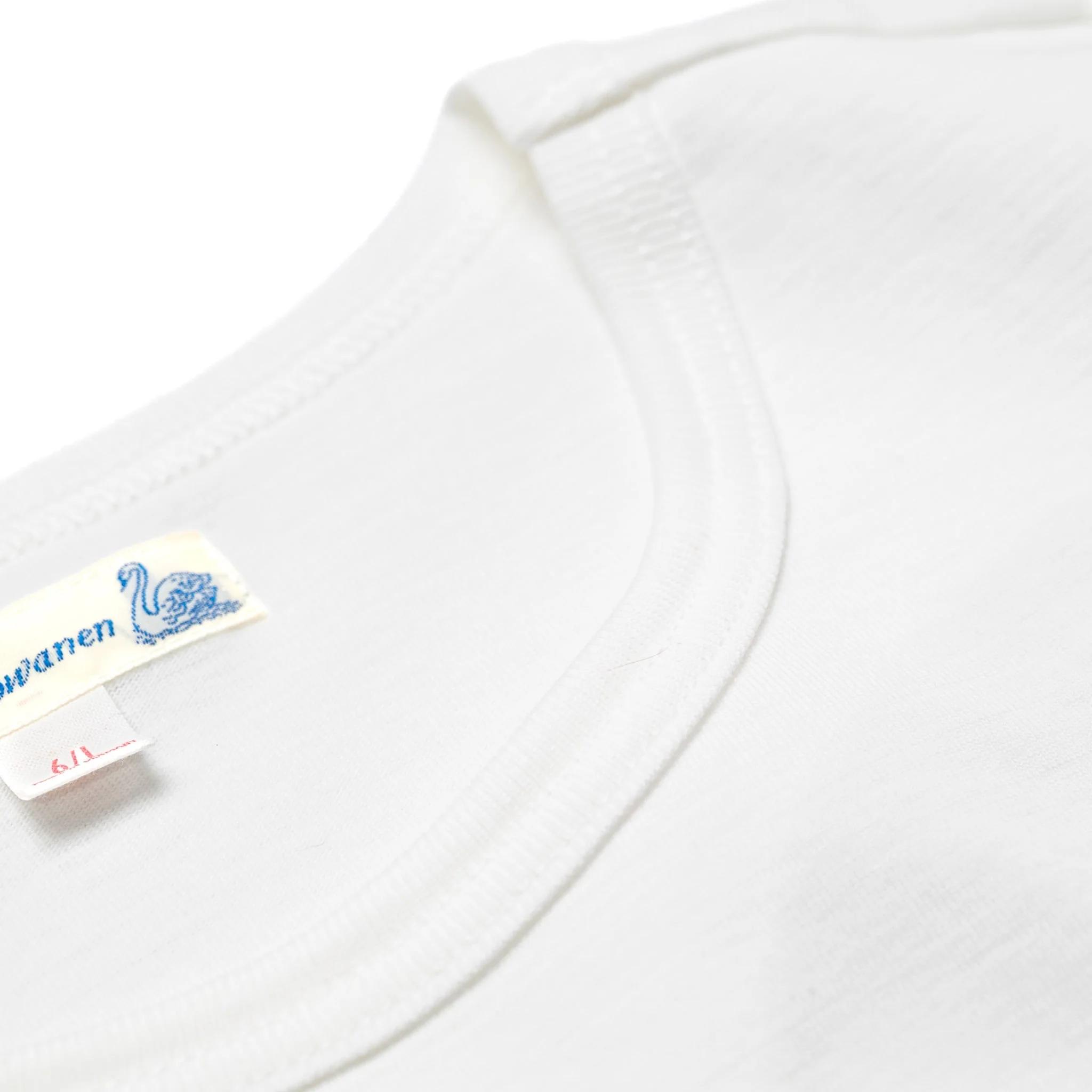 215.01 Loopwheeled Classic Fit T-shirt - White - Image 5