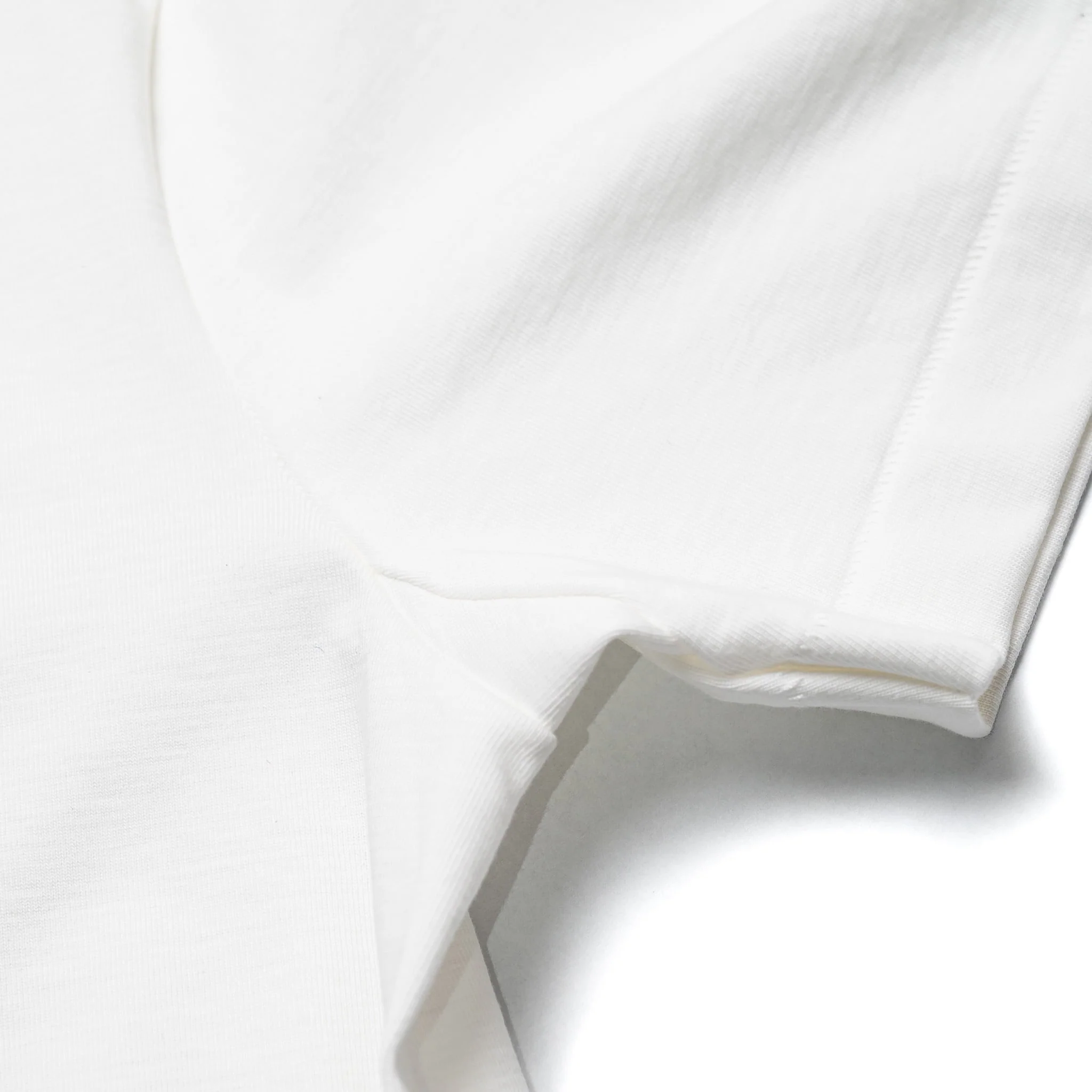 215.01 Loopwheeled Classic Fit T-shirt - White - Image 6
