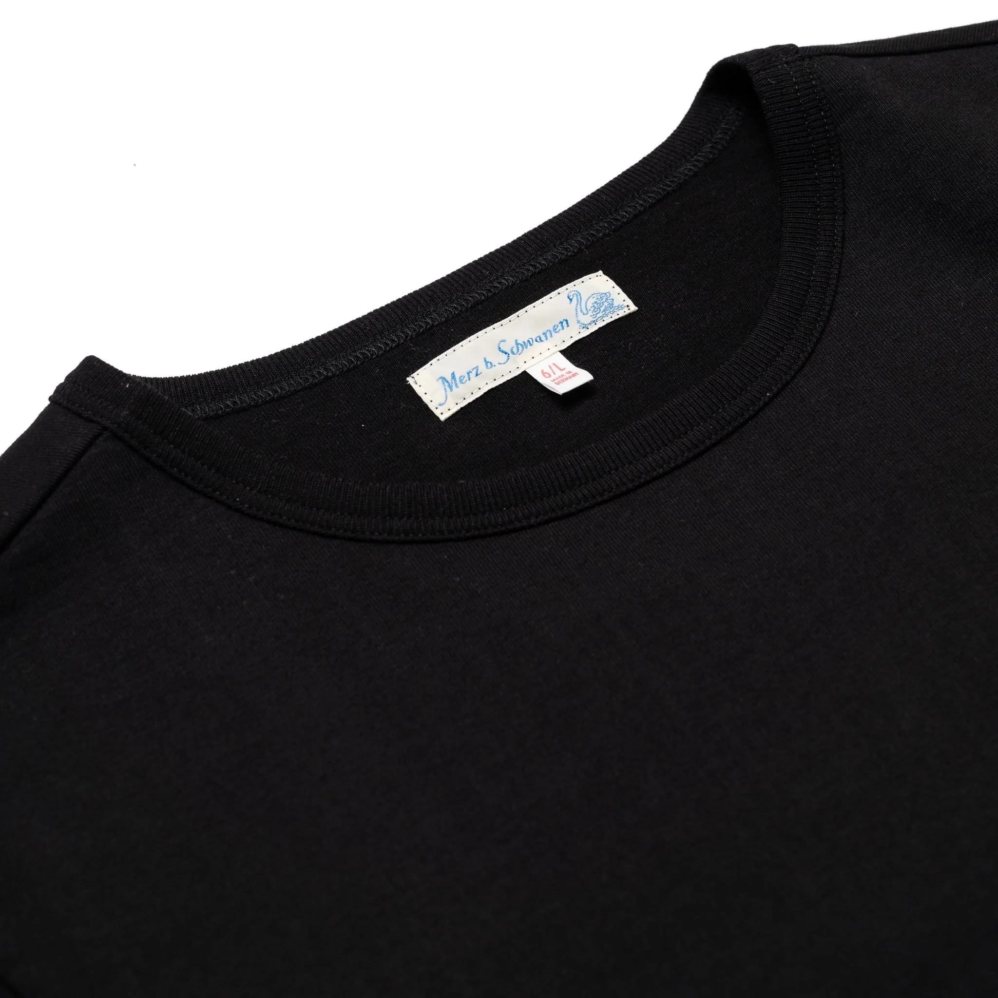 215.99 Loopwheeled Classic Fit T-shirt - Black - Image 4