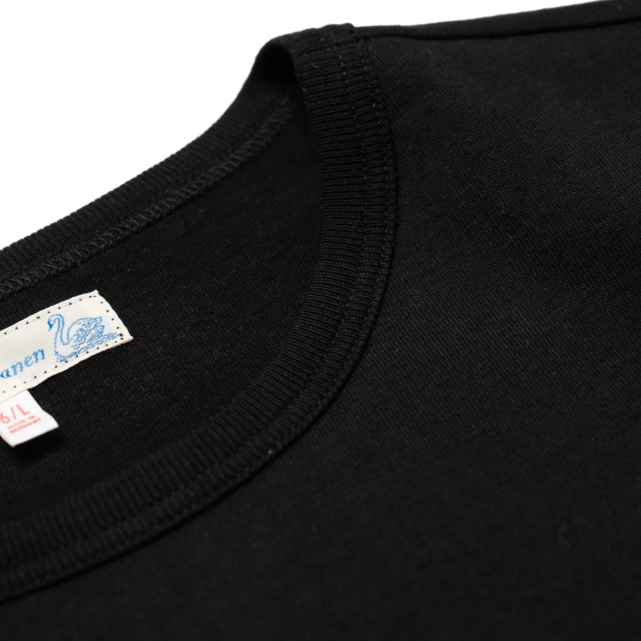 215.99 Loopwheeled Classic Fit T-shirt - Black - Image 5
