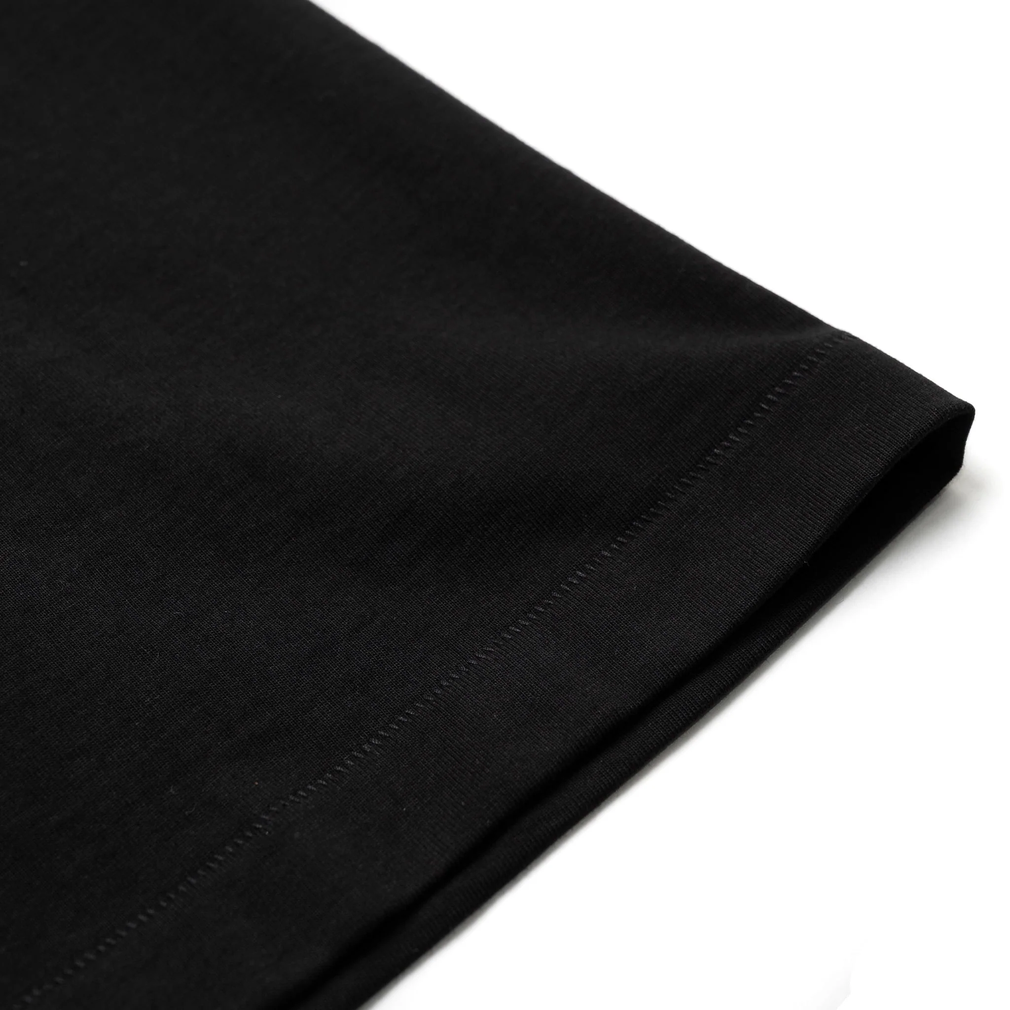 215.99 Loopwheeled Classic Fit T-shirt - Black - Image 6