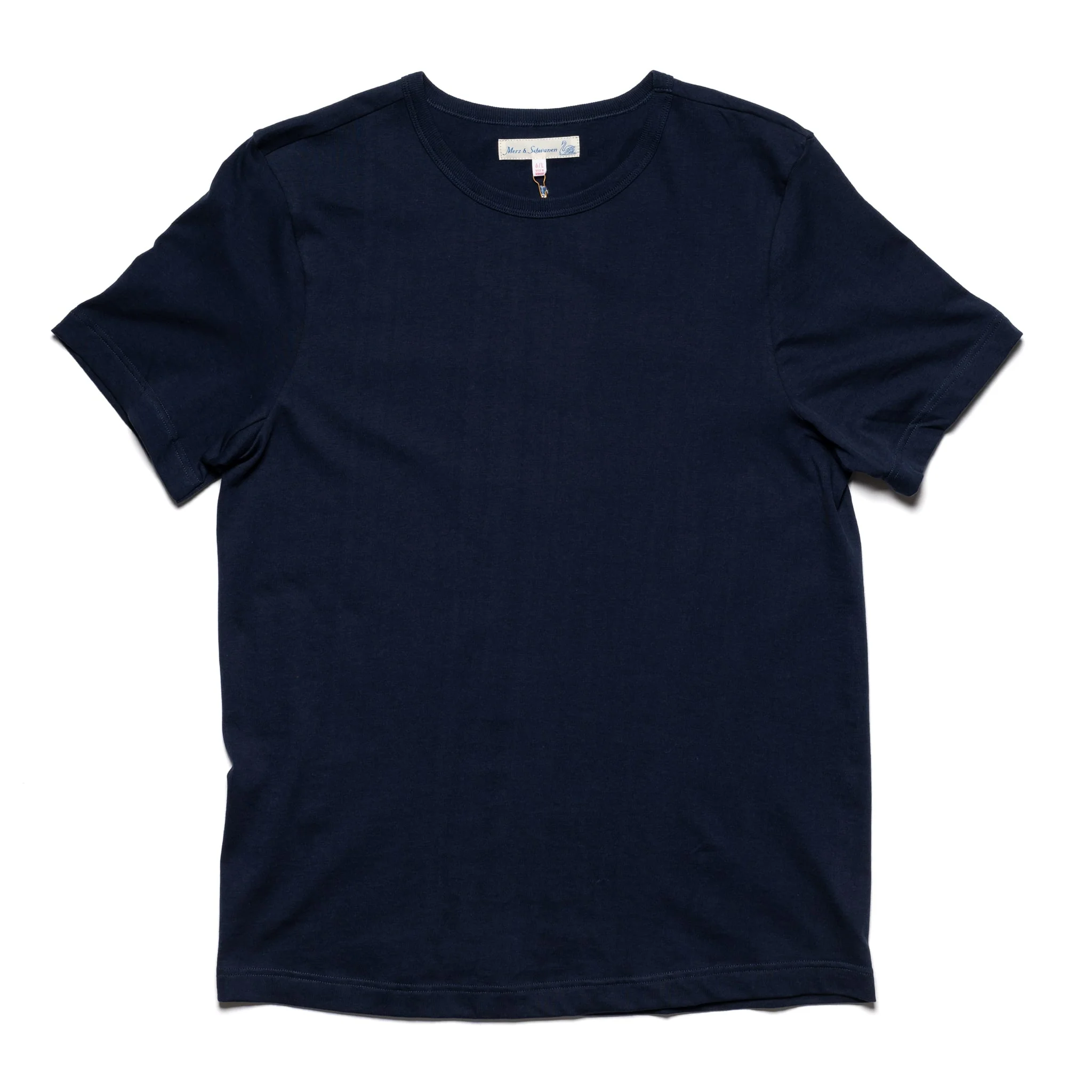 1950s.66 Loopwheeled Classic Fit Lightweight T-Shirt - Ink Blue
