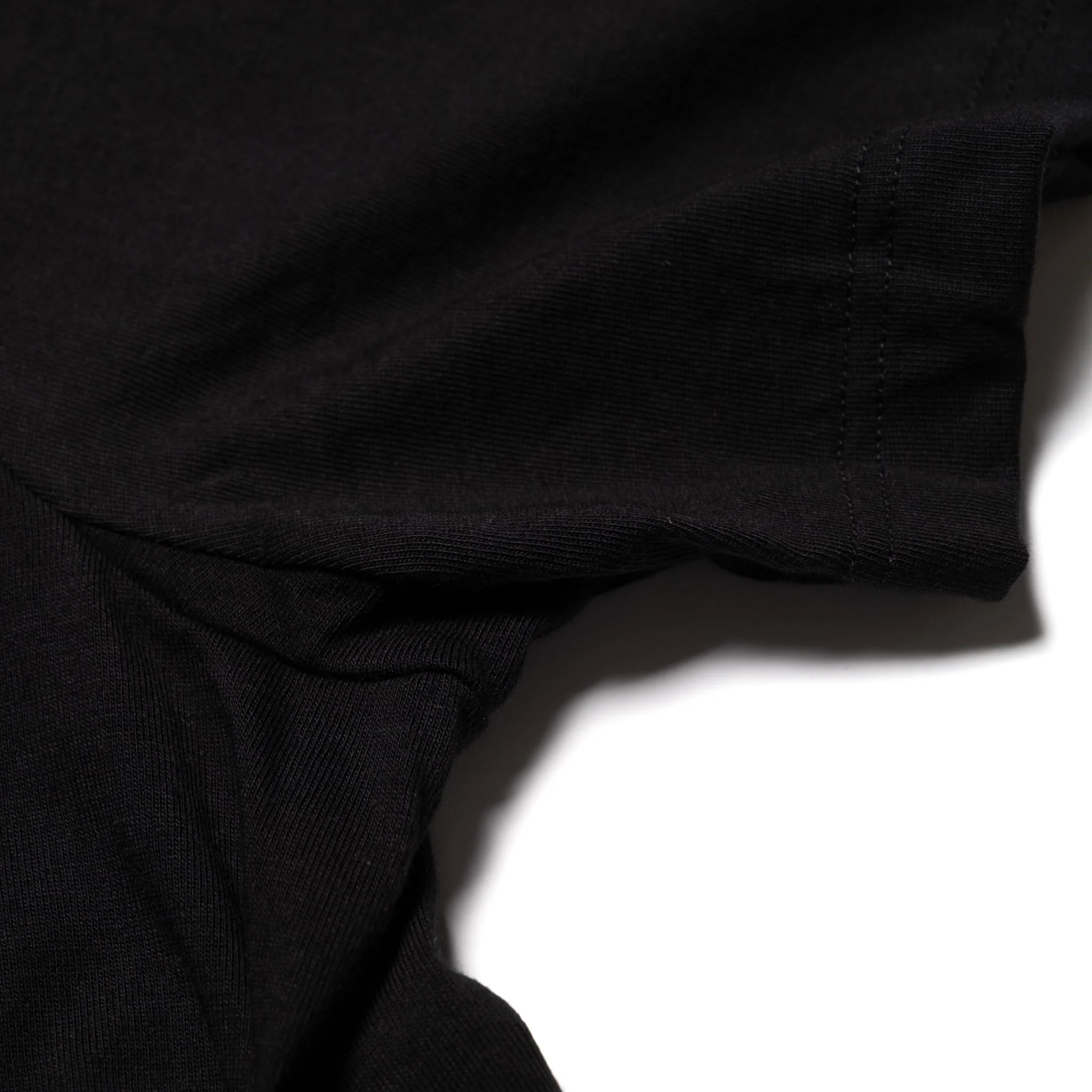1950s.99 Loopwheeled Classic Fit Lightweight T-Shirt - Deep Black - Image 3