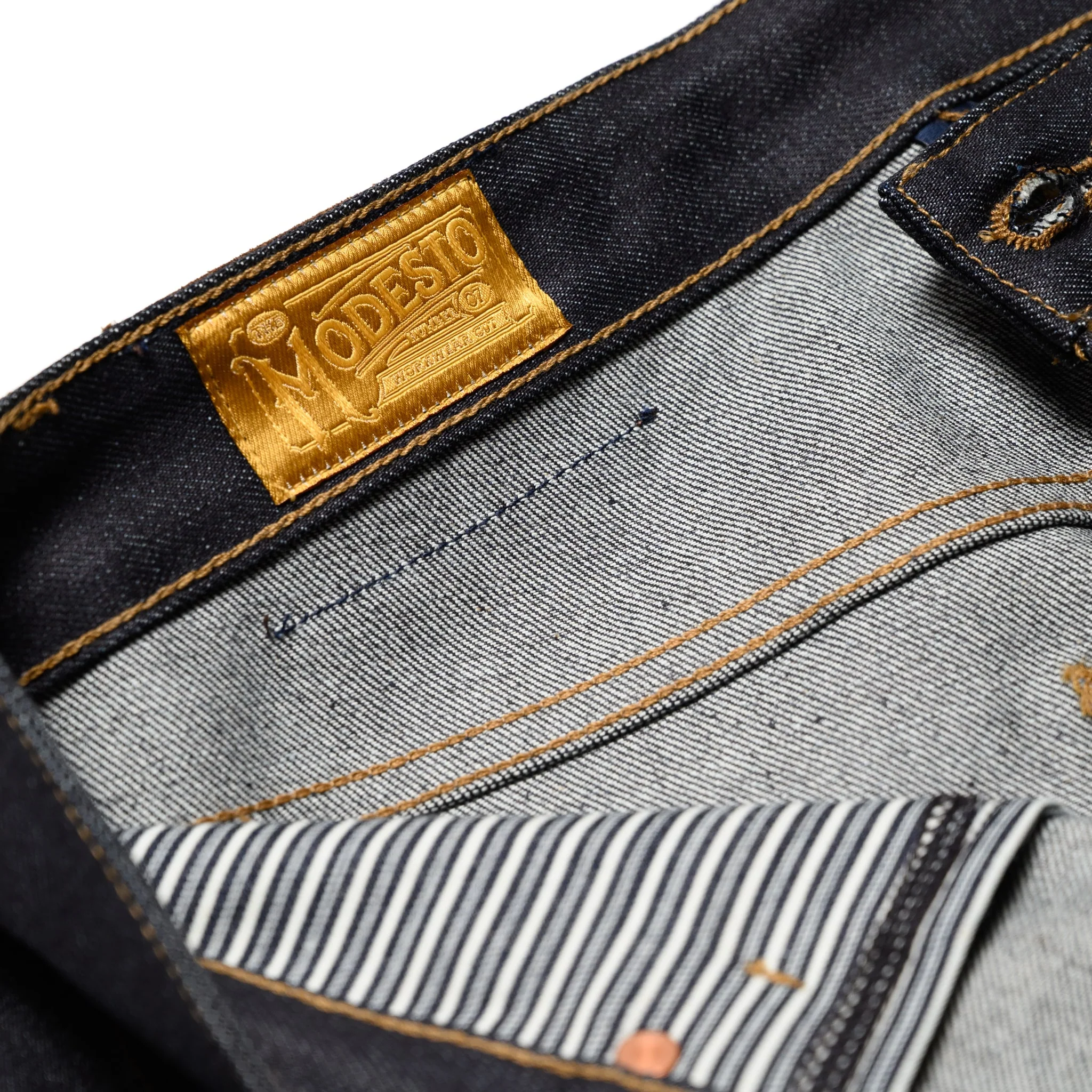 Modesto Straight Cut 14.5oz Kaihara Selvedge Denim - Image 10