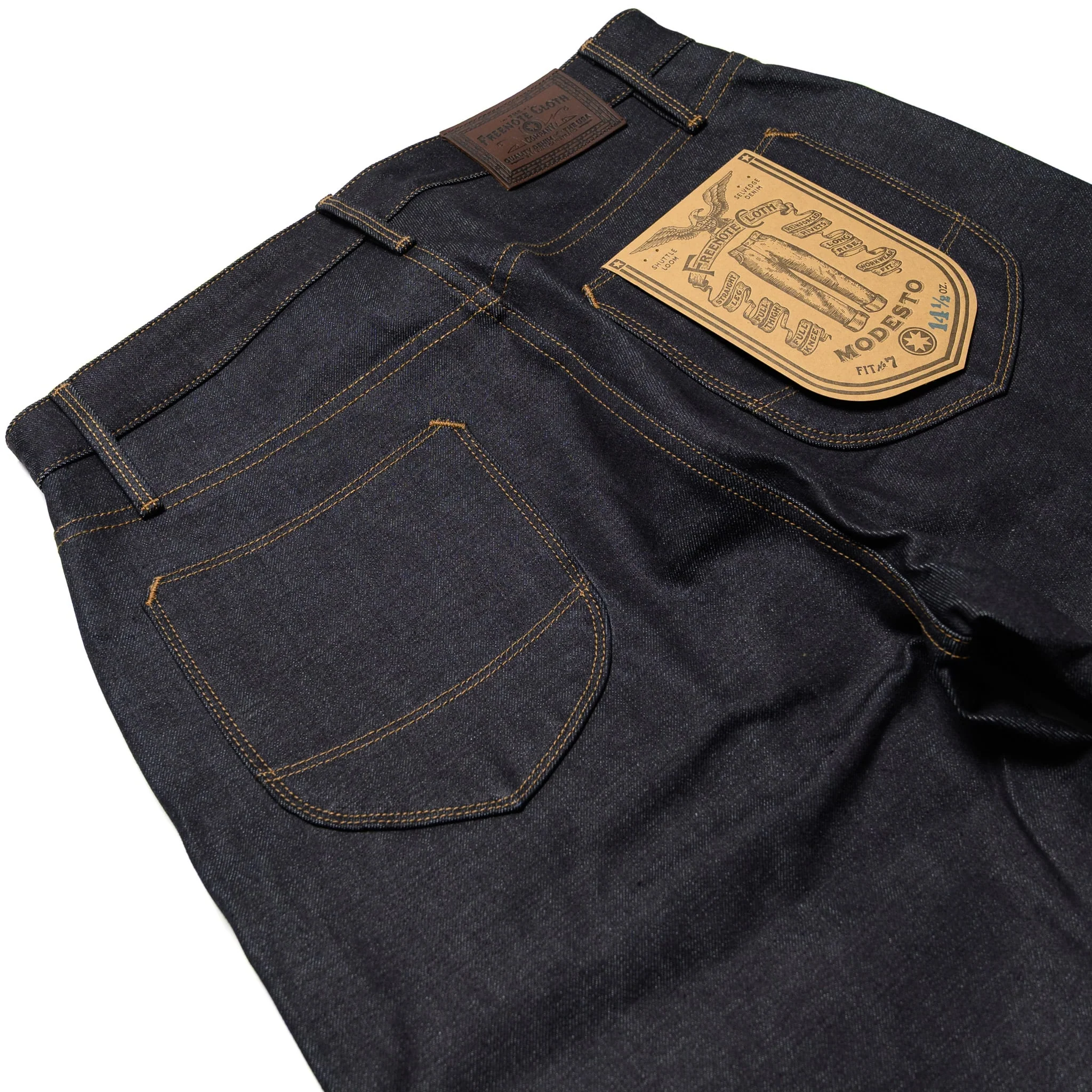 Modesto Straight Cut 14.5oz Kaihara Selvedge Denim - Image 13