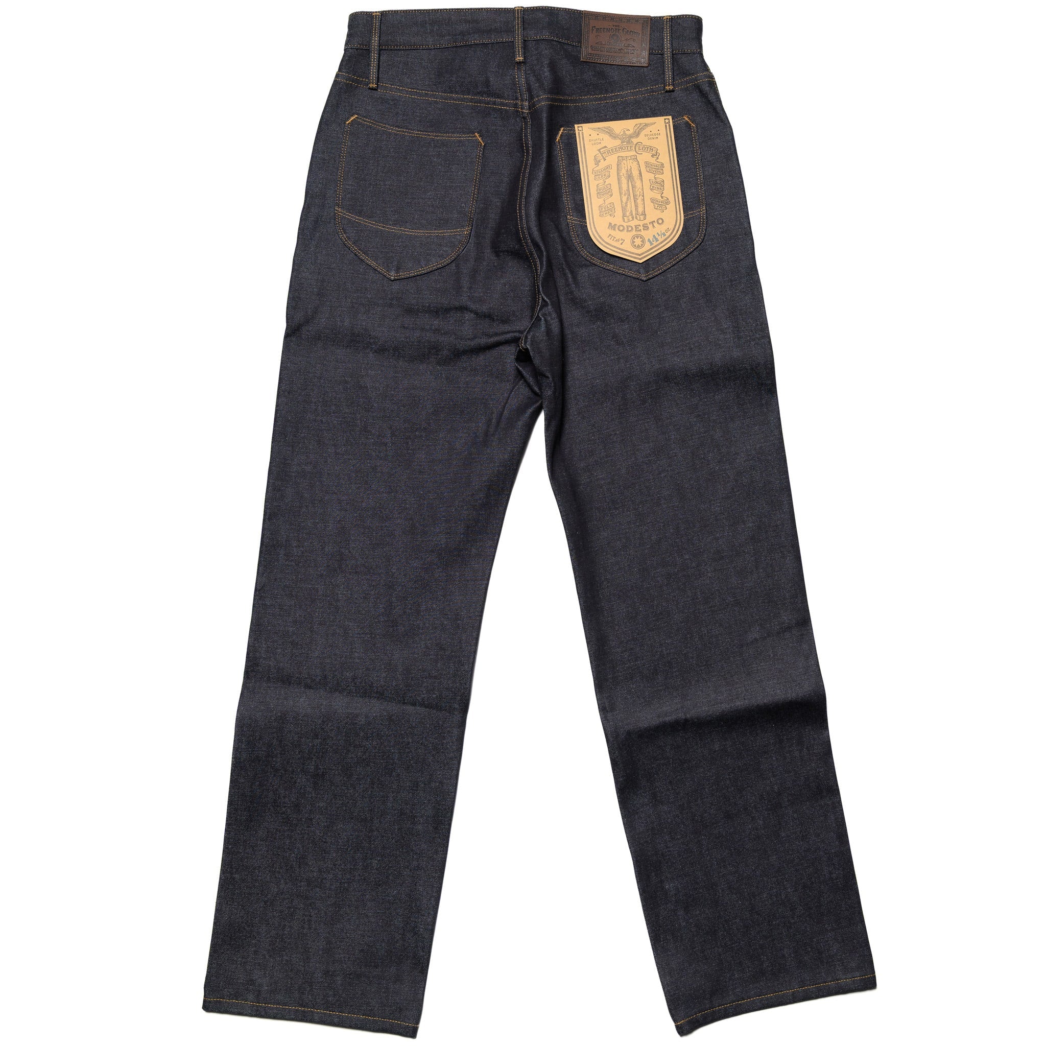 Modesto Straight Cut 14.5oz Kaihara Selvedge Denim - Image 3