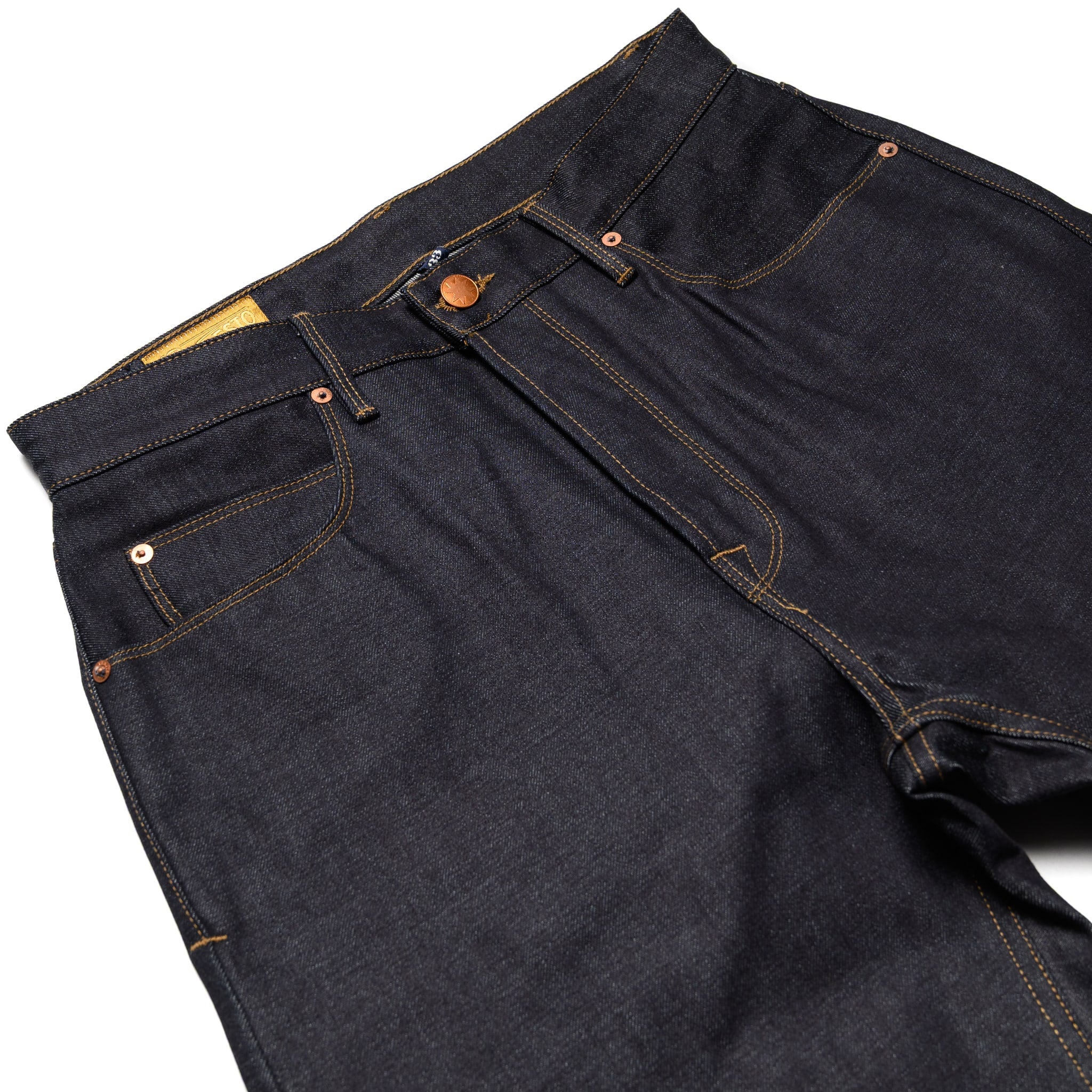 Modesto Straight Cut 14.5oz Kaihara Selvedge Denim - Image 4