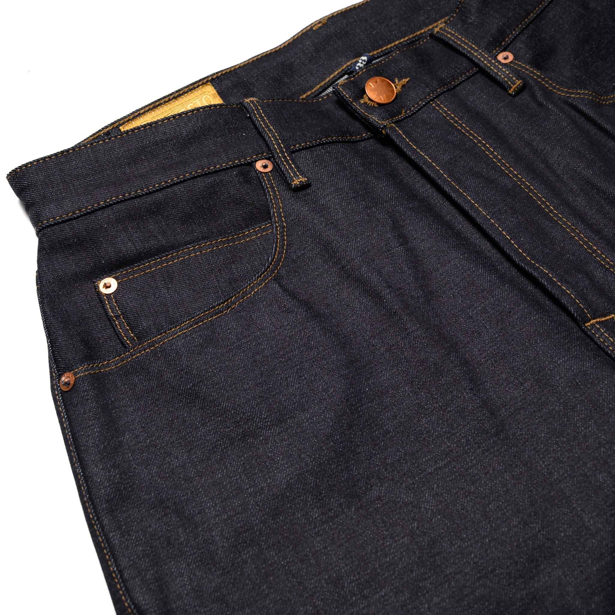 Modesto Straight Cut 14.5oz Kaihara Selvedge Denim - Image 5