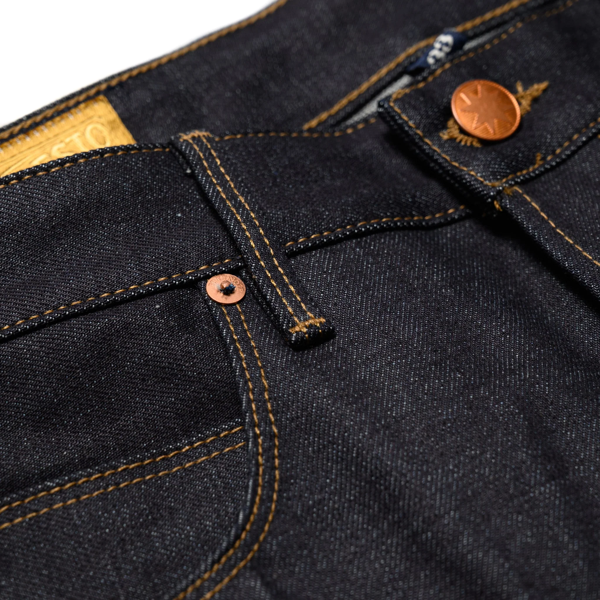 Modesto Straight Cut 14.5oz Kaihara Selvedge Denim - Image 6