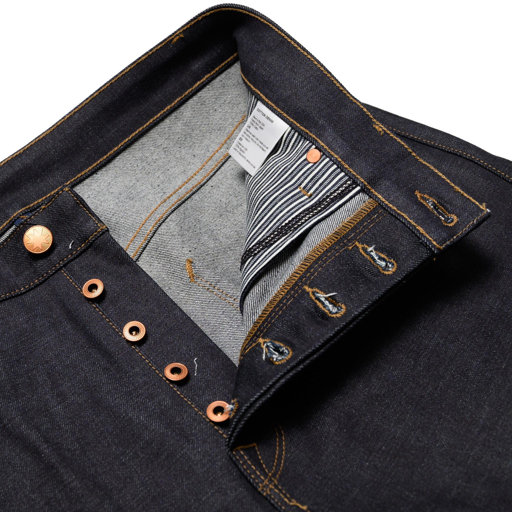 Modesto Straight Cut 14.5oz Kaihara Selvedge Denim - Image 8