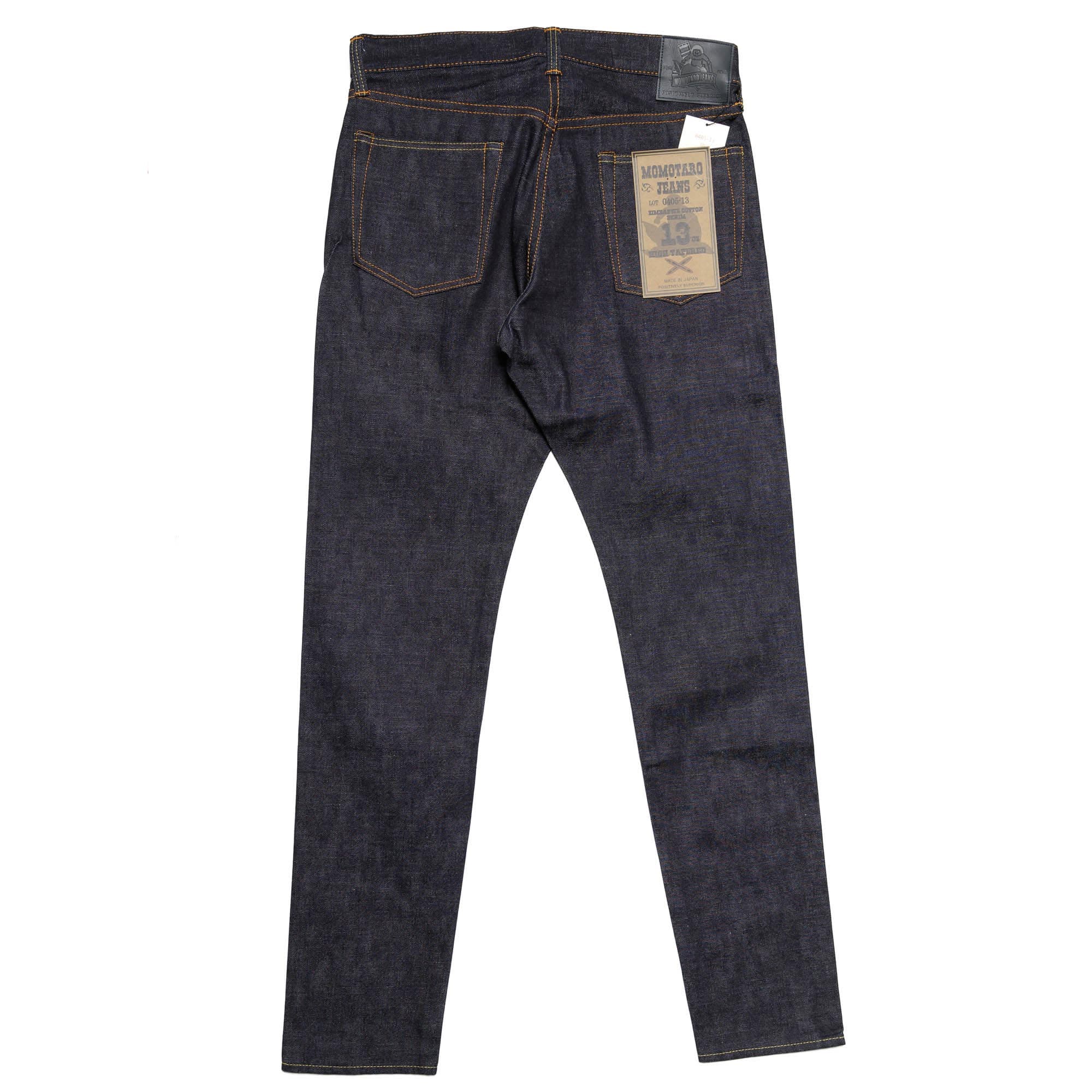 0405-13 13oz High Tapered Selvedge Denim - Indigo - Image 3