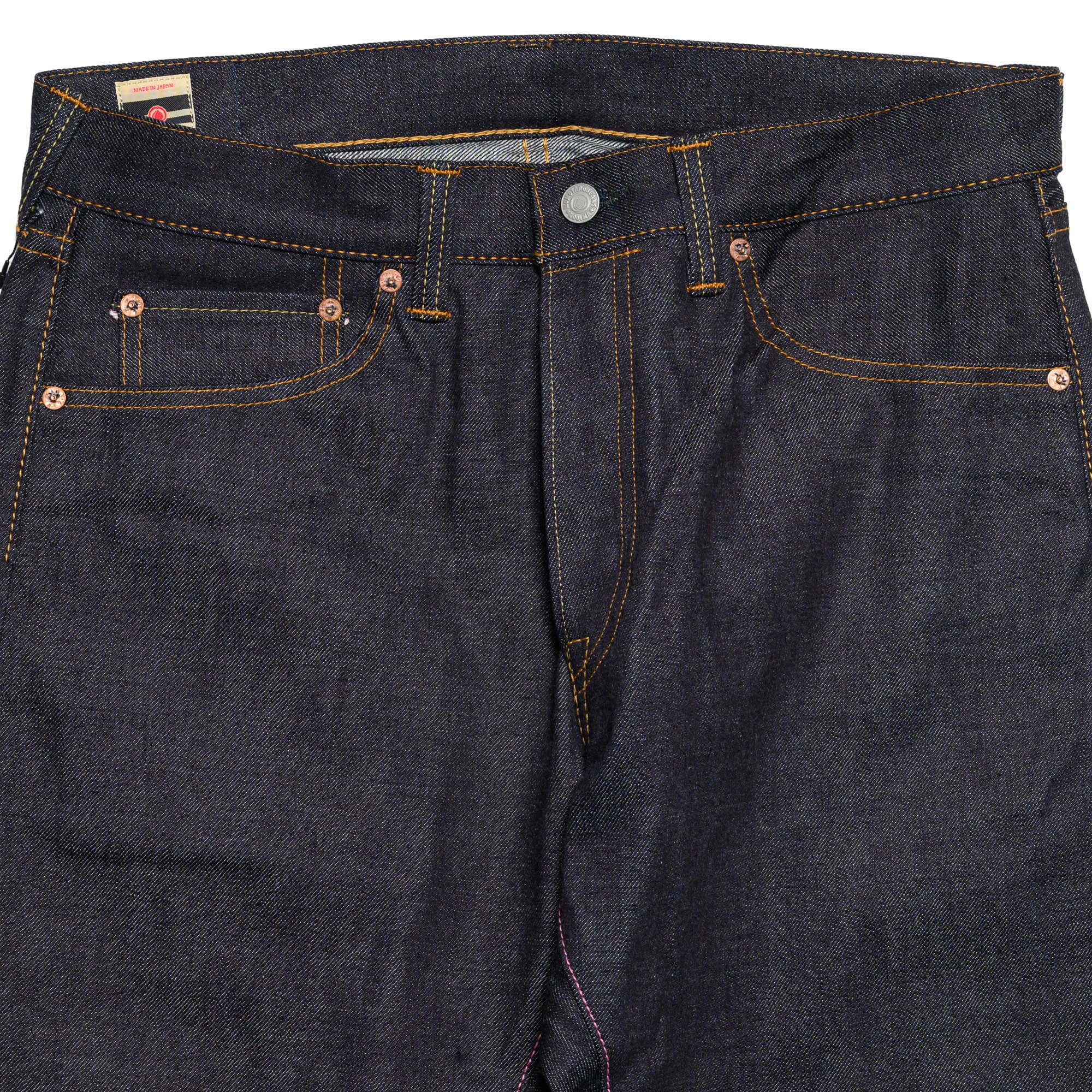 0405-13 13oz High Tapered Selvedge Denim - Indigo - Image 4