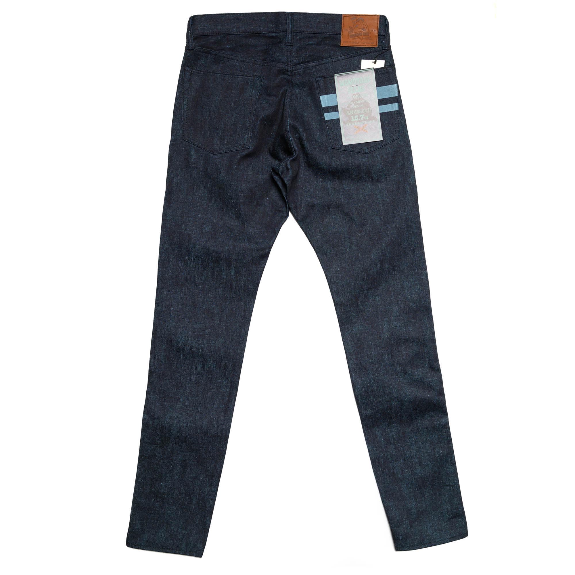 0405-IM 15.7oz High Tapered Selvedge Denim - Mint - Image 3