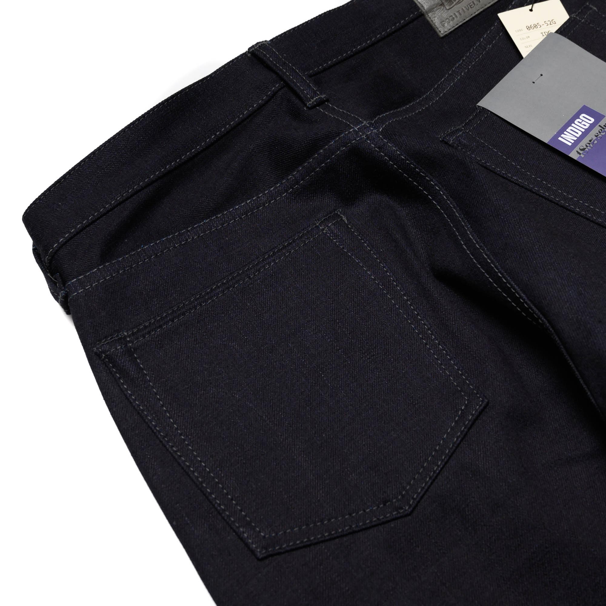 0605-52G 18oz Indigo Grey Double Faced Denim - Natural Tapered - Image 10