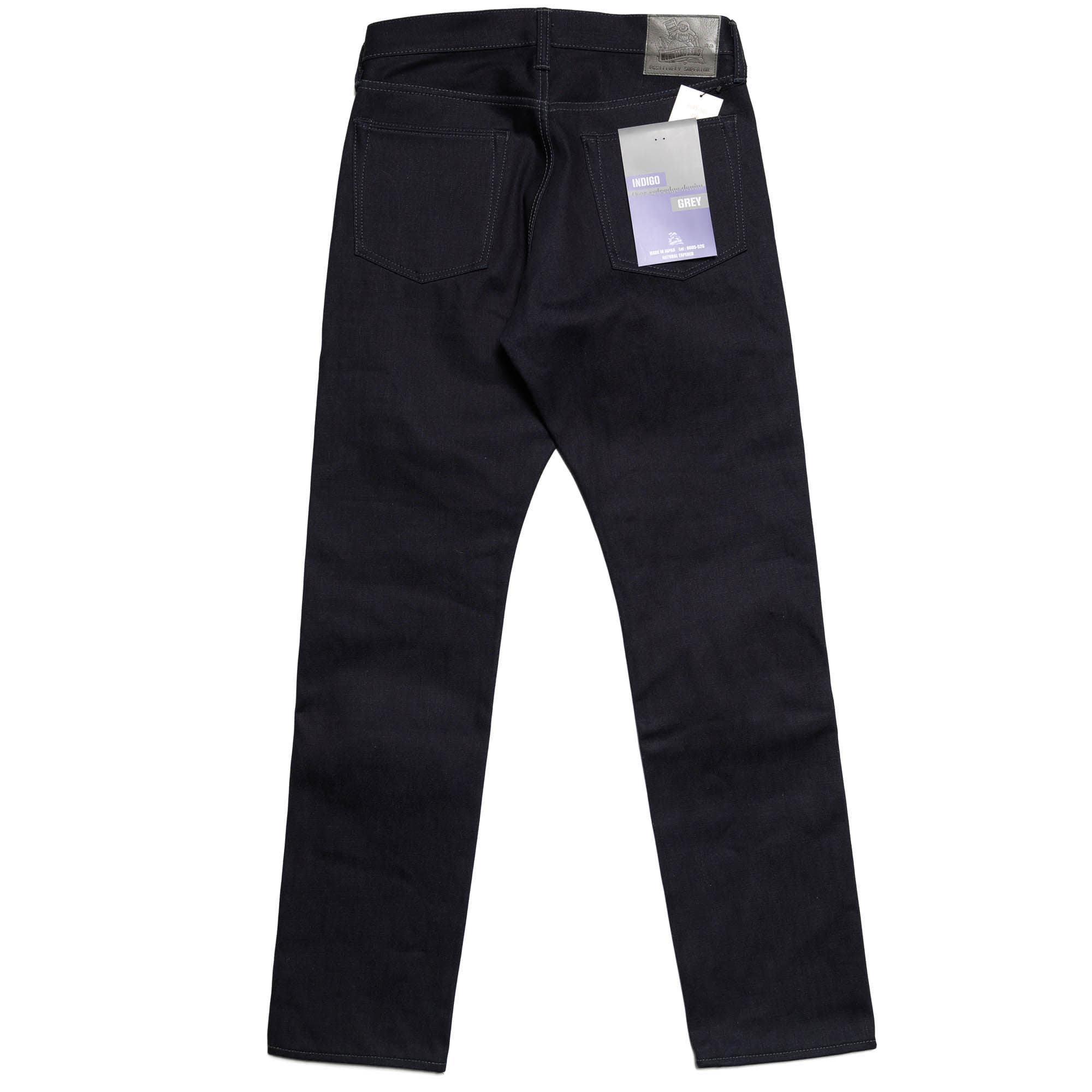 0605-52G 18oz Indigo Grey Double Faced Denim - Natural Tapered - Image 3