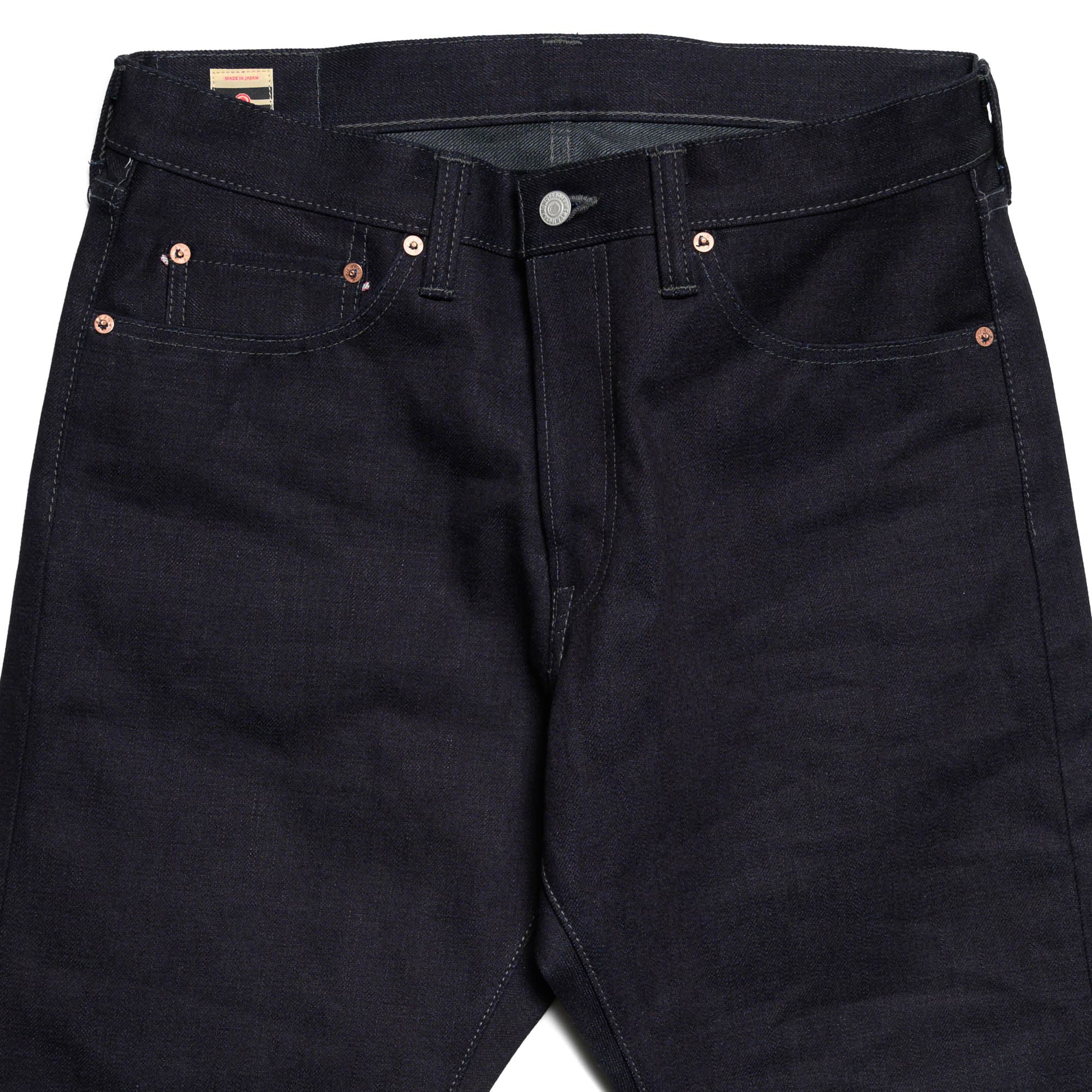 0605-52G 18oz Indigo Grey Double Faced Denim - Natural Tapered - Image 4