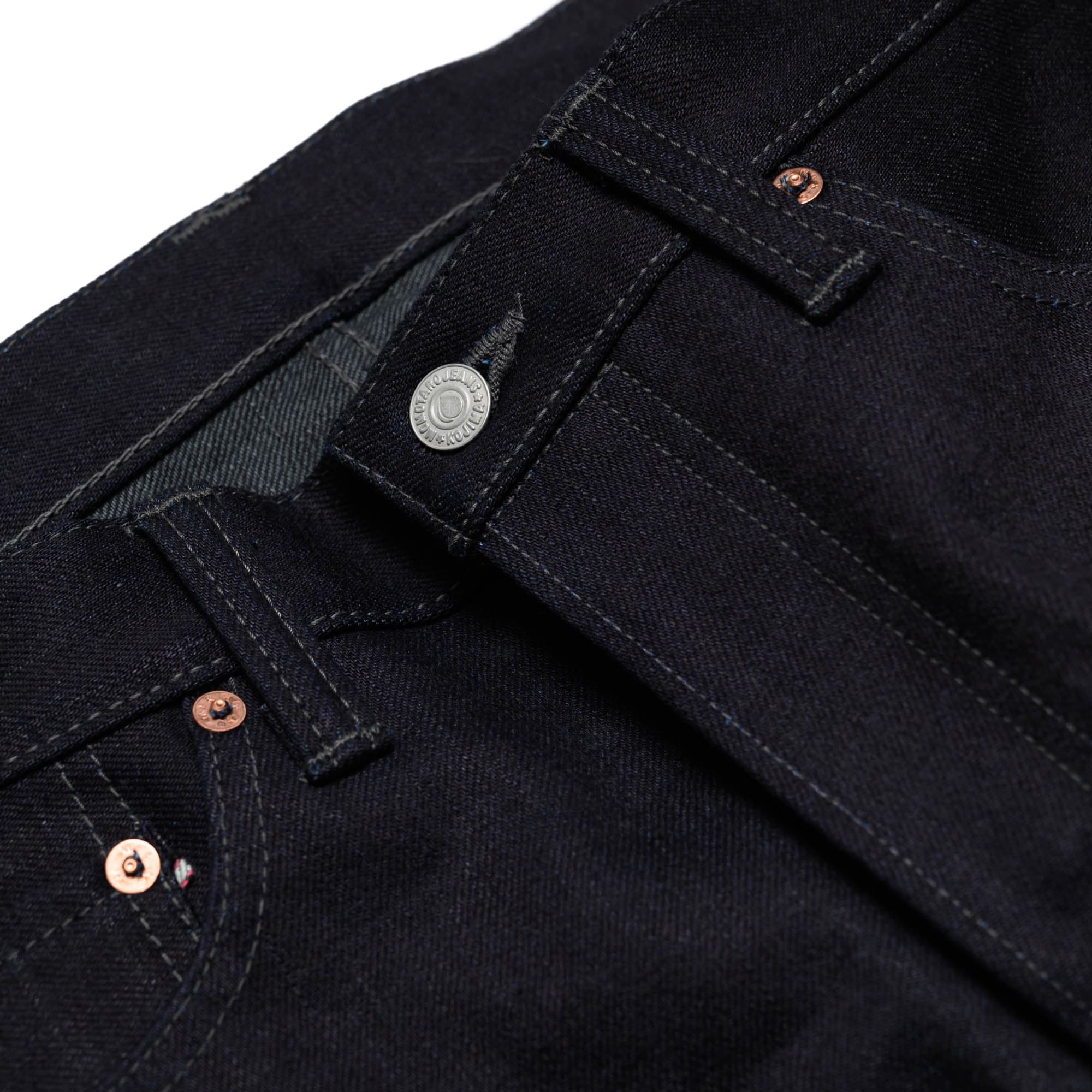 0605-52G 18oz Indigo Grey Double Faced Denim - Natural Tapered - Image 6