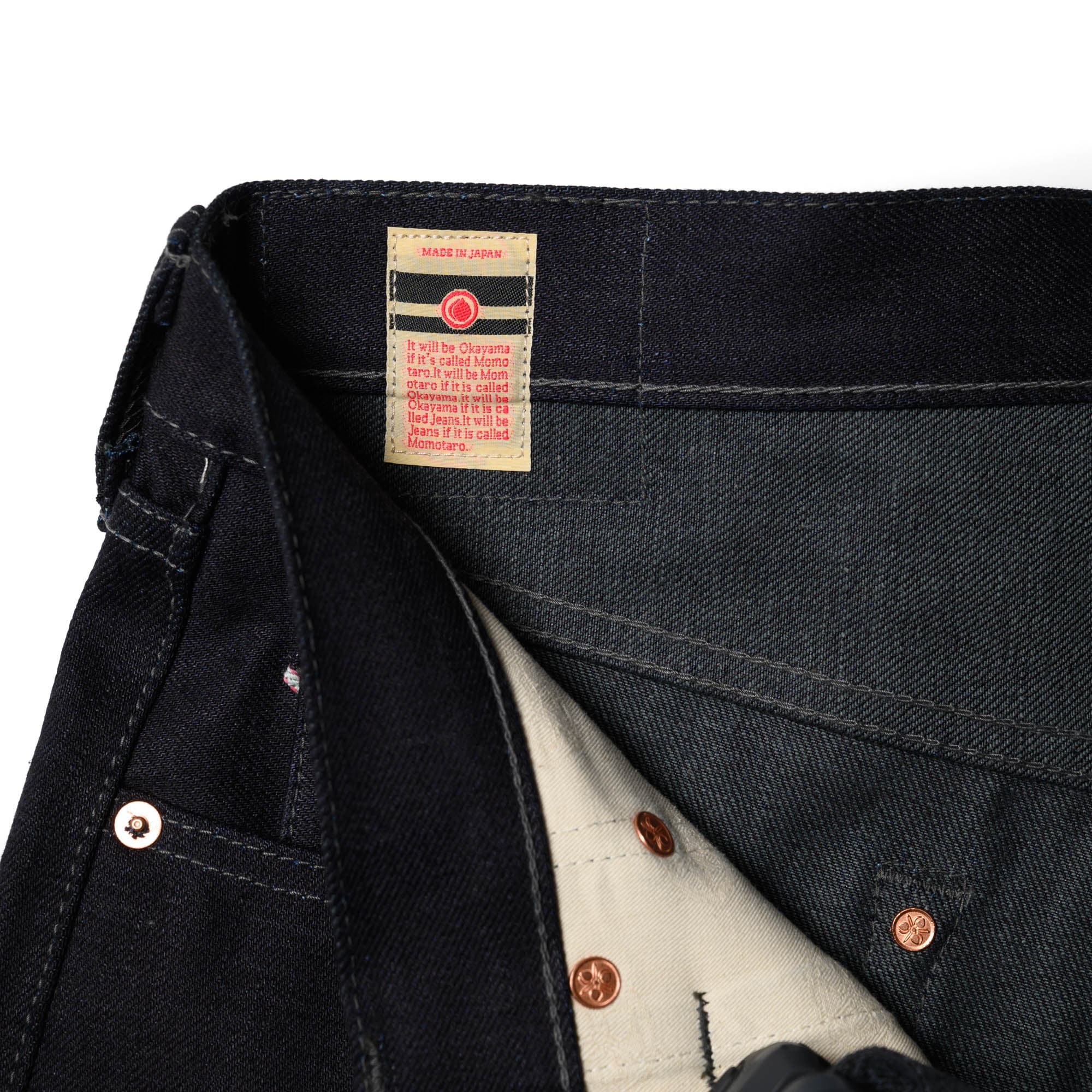 0605-52G 18oz Indigo Grey Double Faced Denim - Natural Tapered - Image 8