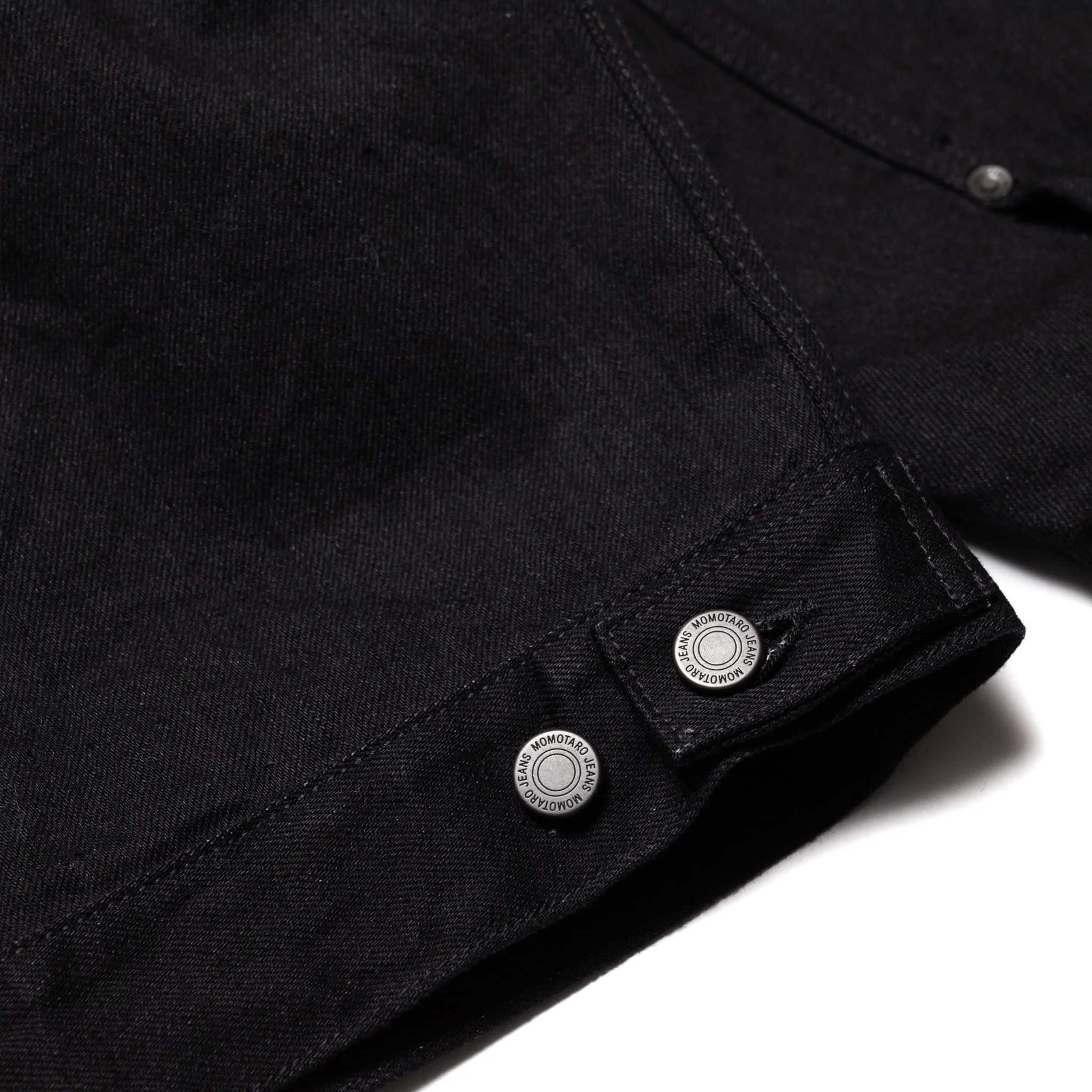 #200 Classic Denim Jacket 15.7oz Black - Image 10