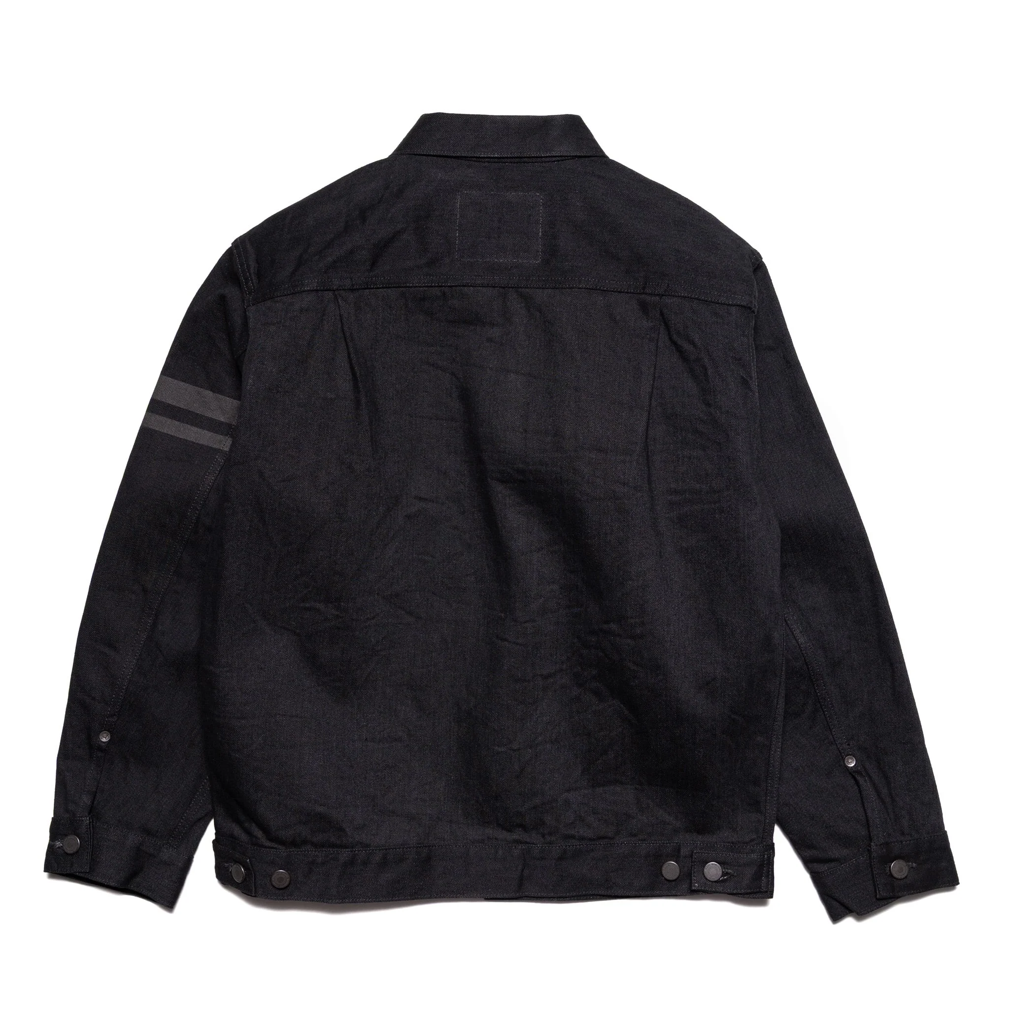 #200 Classic Denim Jacket 15.7oz Black - Image 2