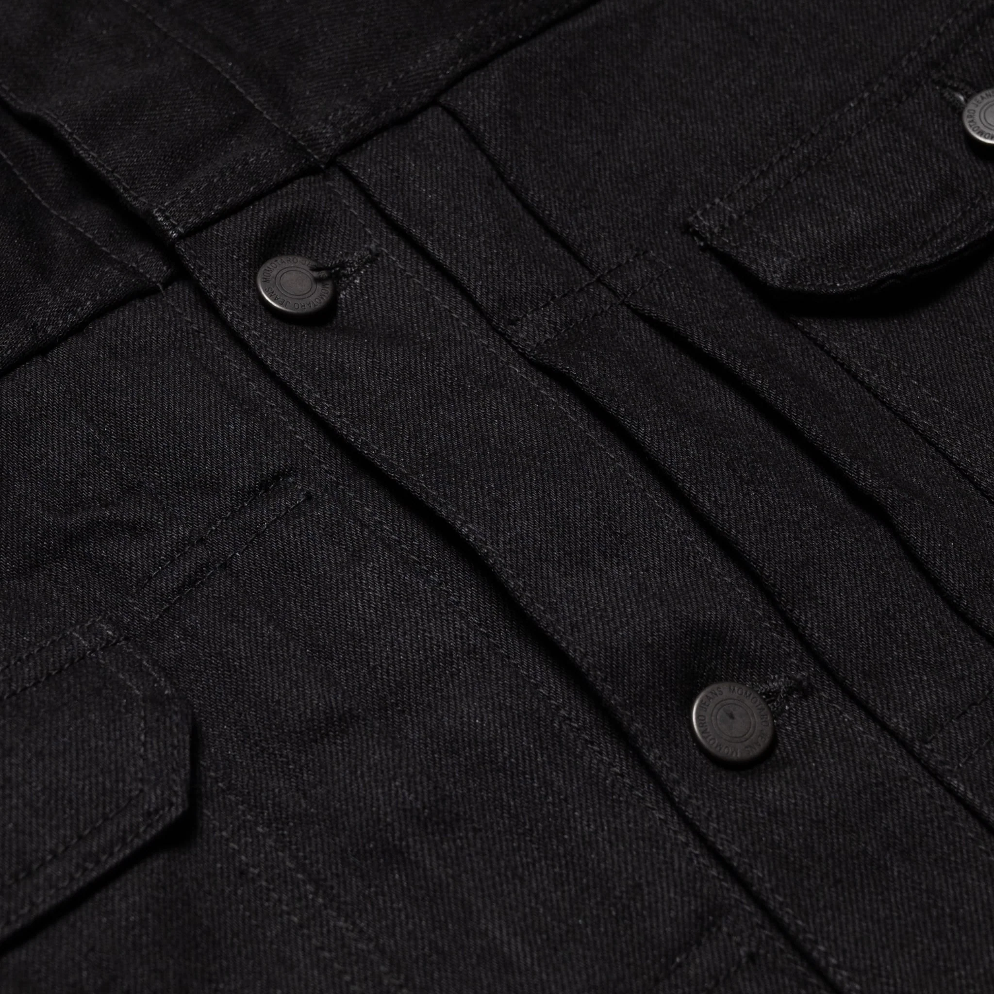 #200 Classic Denim Jacket 15.7oz Black - Image 5