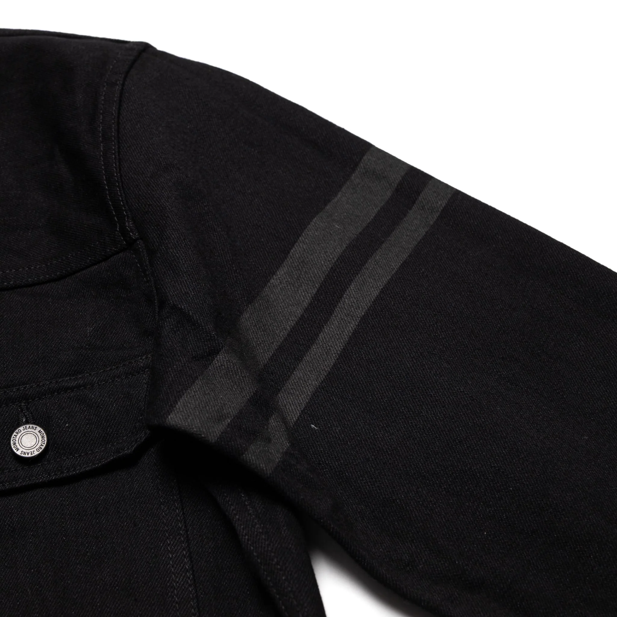 #200 Classic Denim Jacket 15.7oz Black - Image 9