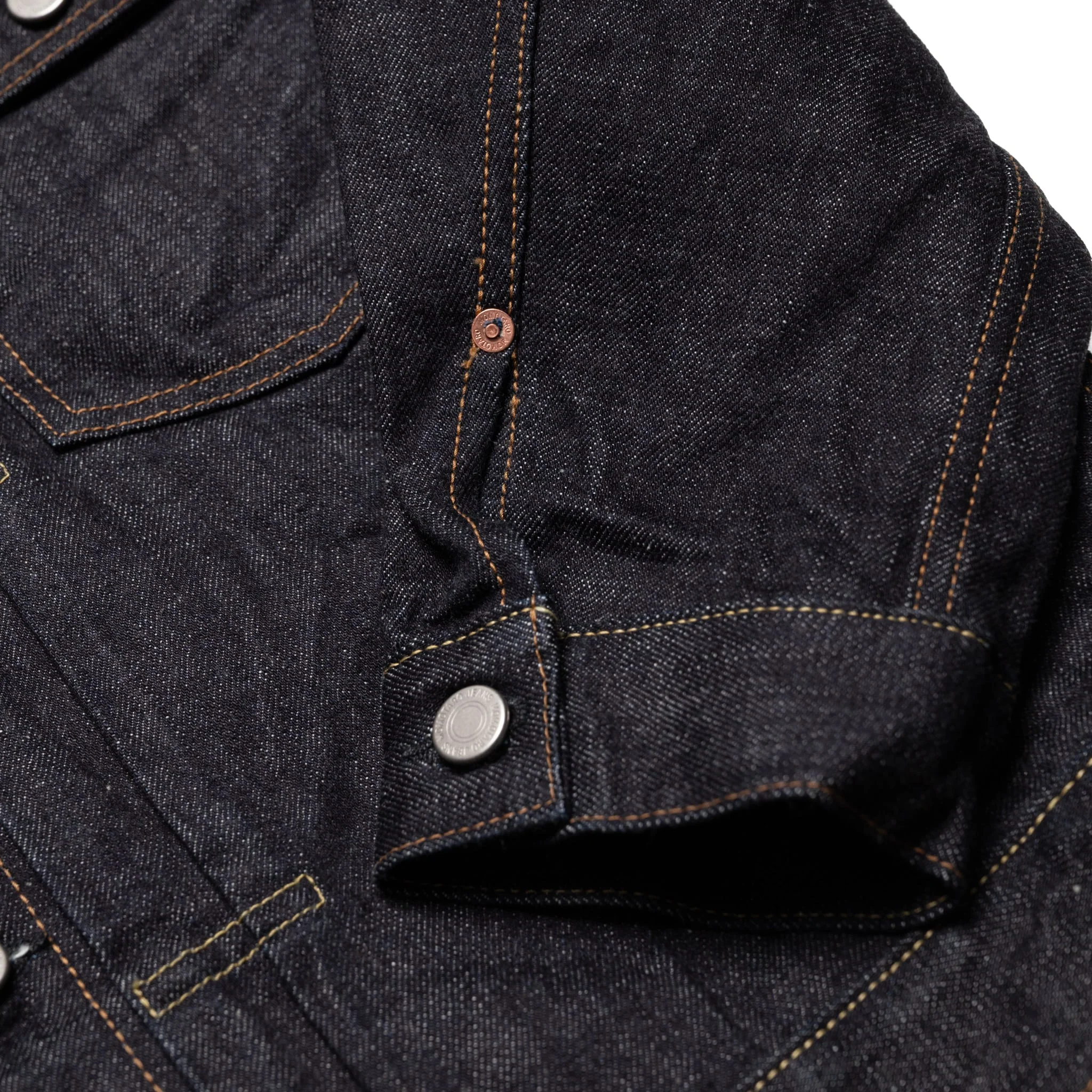 #200 Classic Denim Jacket 15.7oz Indigo - Image 8