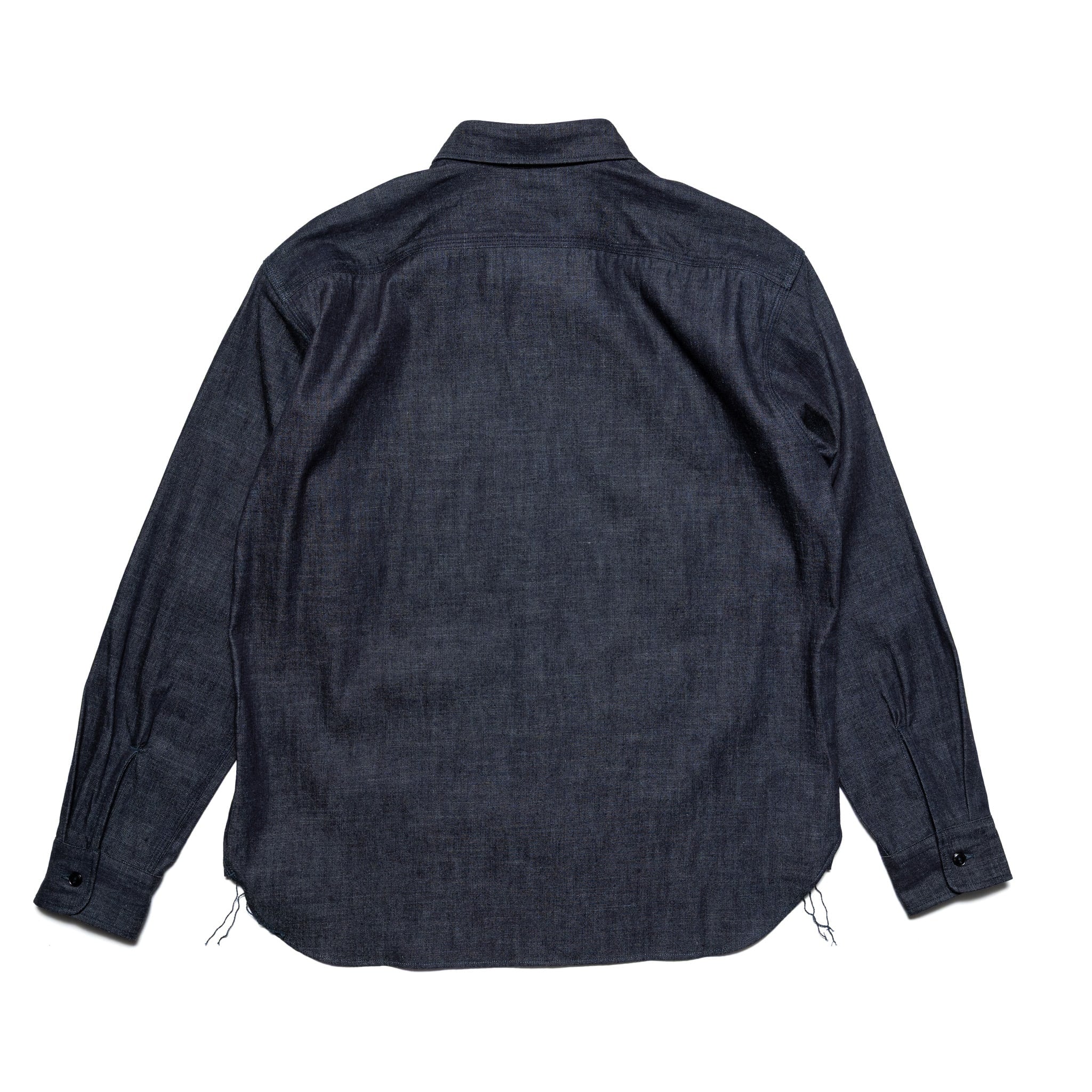 MALS1000 Triple Stitch L/S Denim Shirt - Image 2