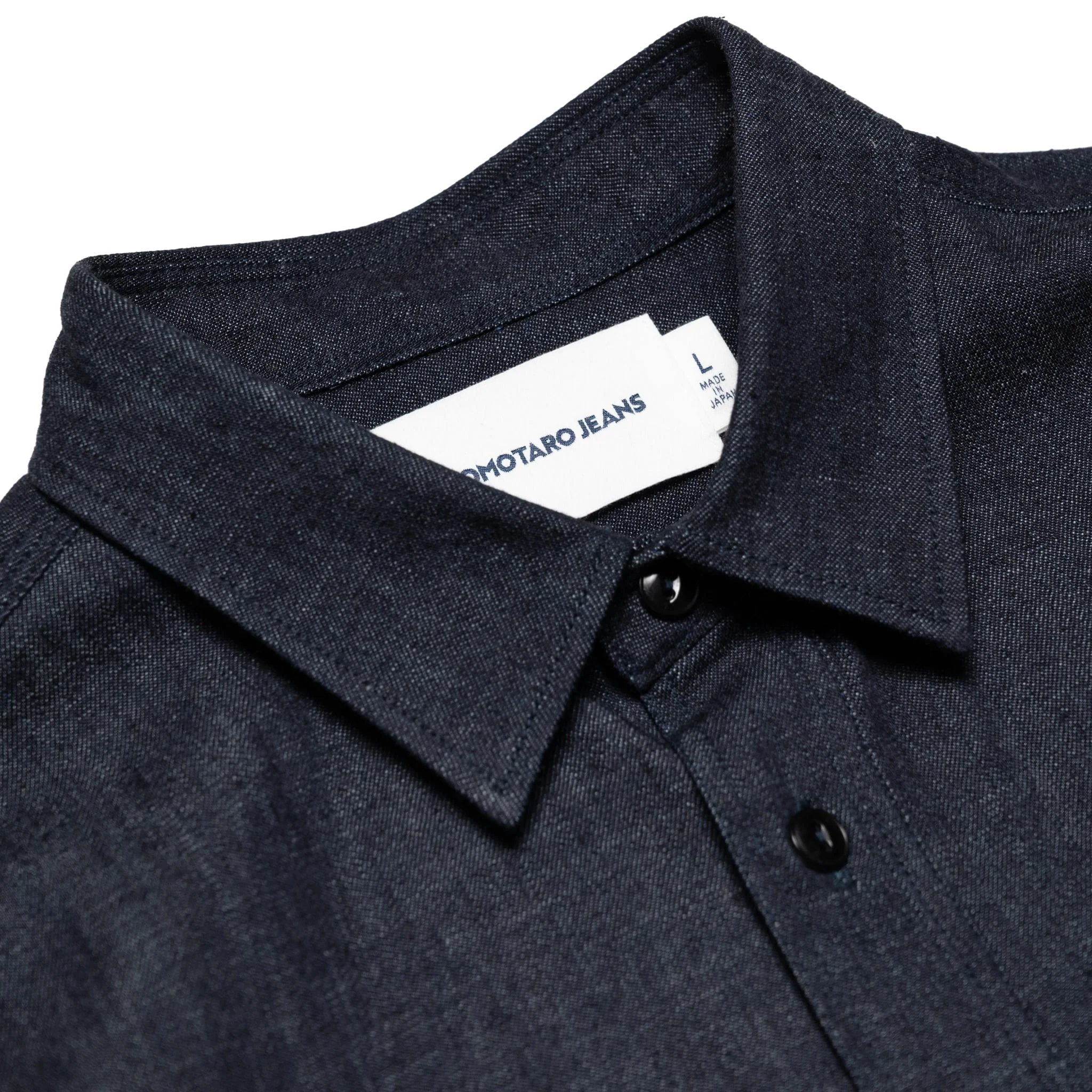 MALS1000 Triple Stitch L/S Denim Shirt - Image 4