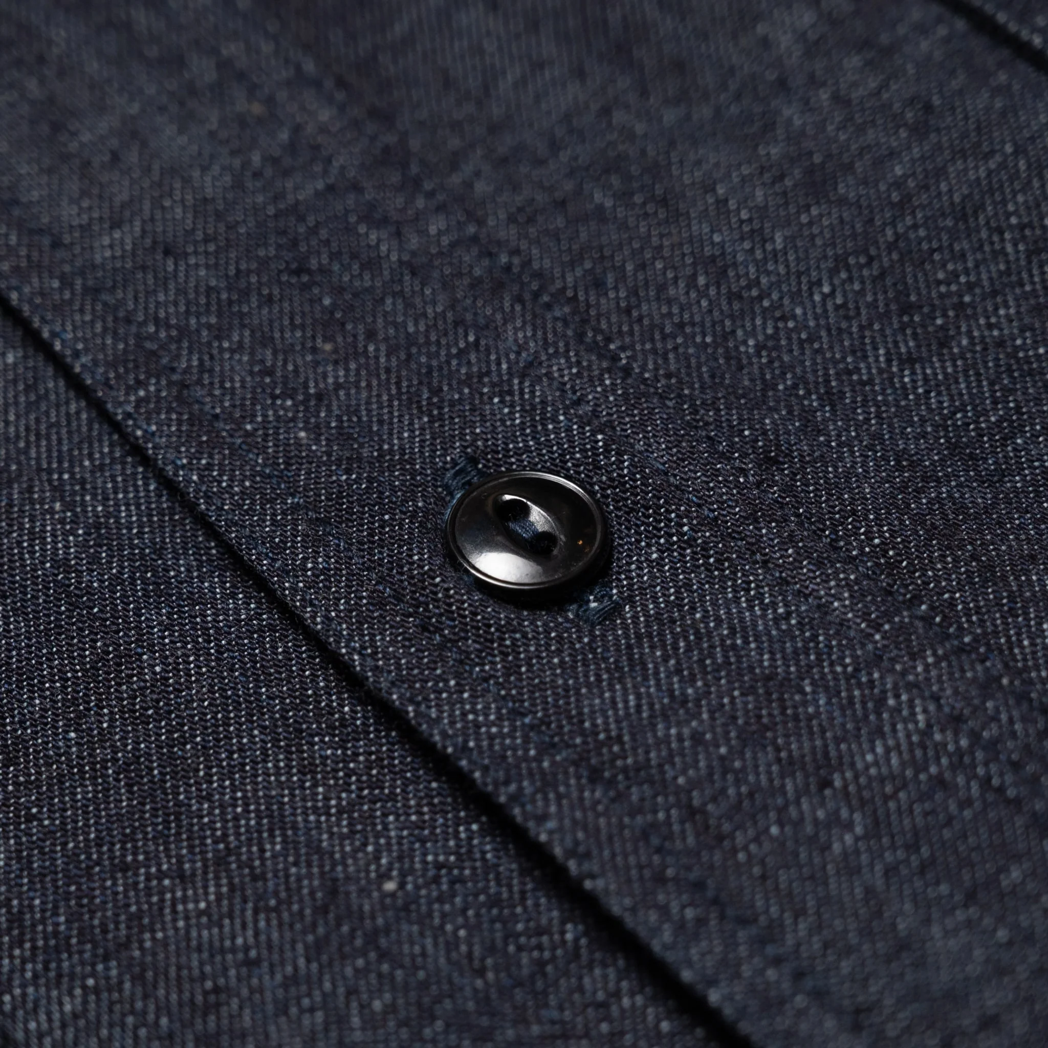 MALS1000 Triple Stitch L/S Denim Shirt - Image 6